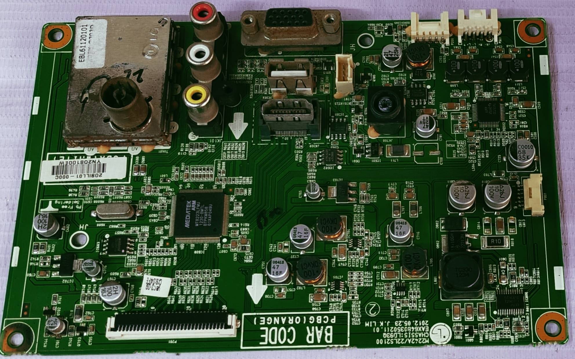 LG 22LS2100-TA Android Main Board, Mother Board, Combo Board #wb22 image 4