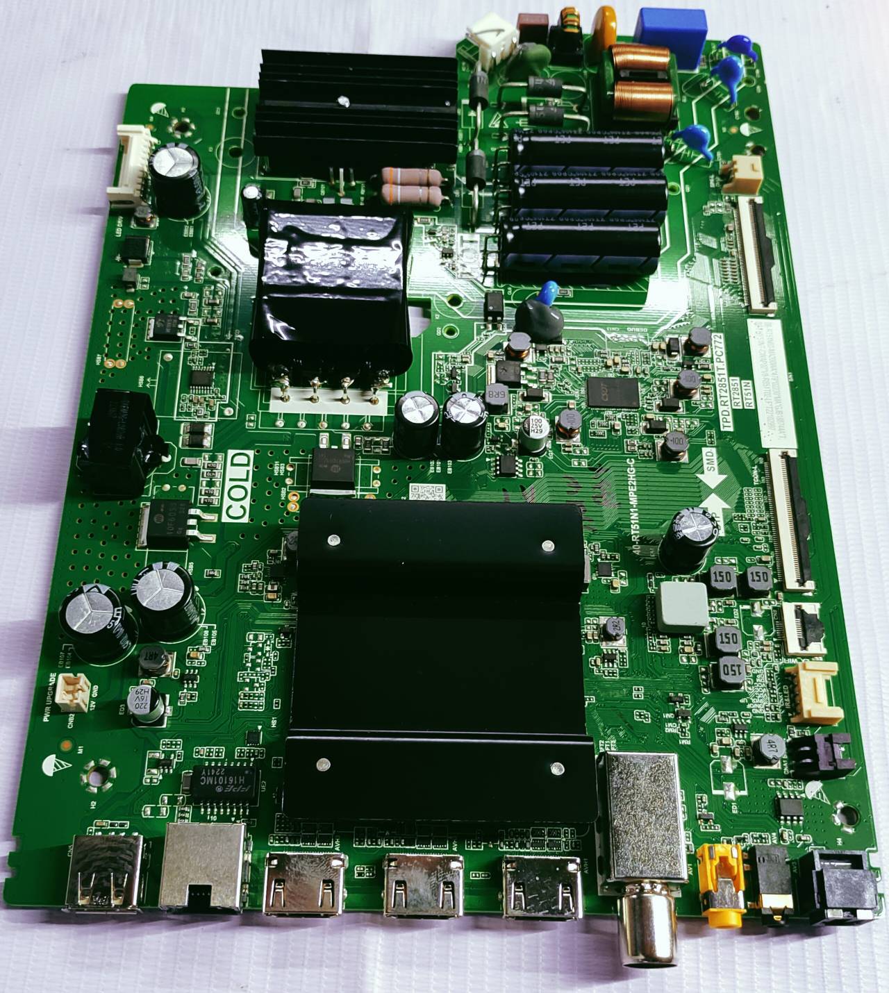 TCL / IFFALCON 4K MAIN BOARD, MOTHER BOARD , COMBO BOARD TPD RT2851T.PC772 / RT2851 RT51N6 image 4