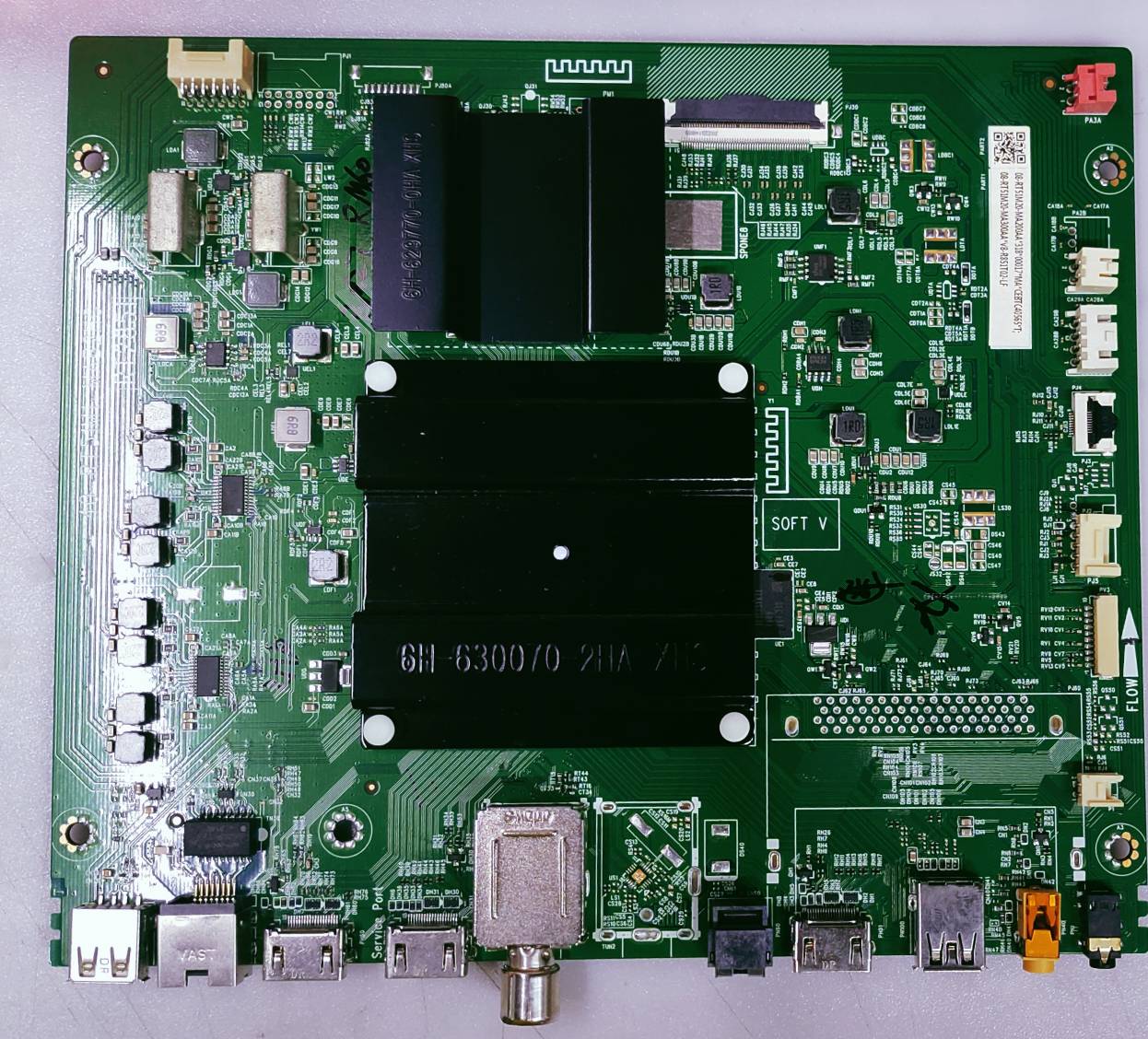 TCL / IFFALCON 4K New Android Mother Board Model No. 55C815 Board Number. 40-RT51M1-MAB2HG (RT2851) Main PCB Board, #wb56 image 3