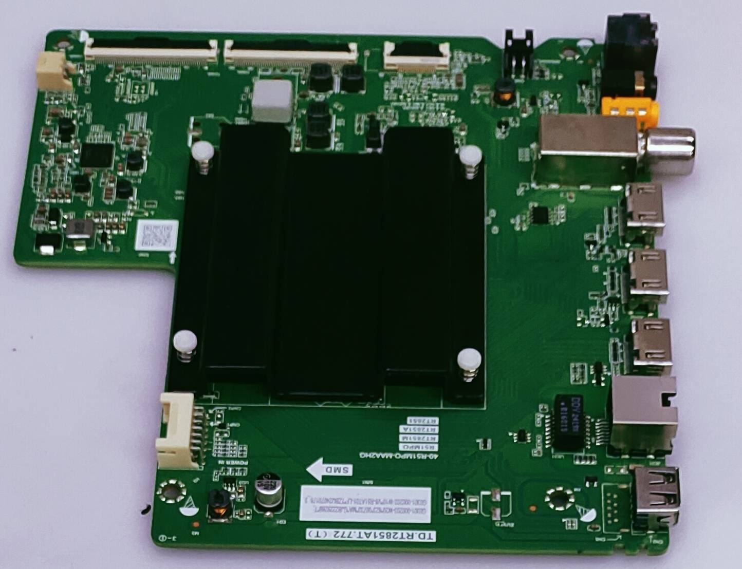 TCL / IFFLACON 4K 43V6B GOOGLE LED TV NEW MOTHER BOARD TD.RT2851AT.772 (T) image 3