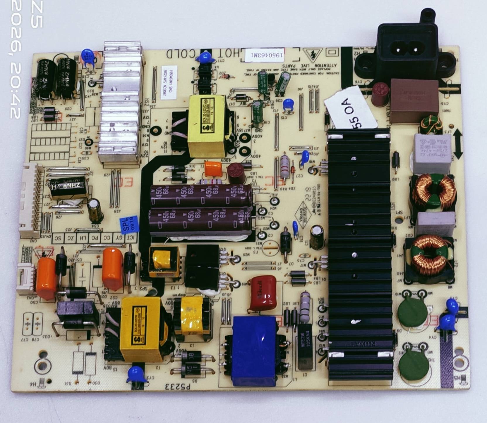 VU 55SU134 LED TV POWER SUPPLY BOARD  image 6