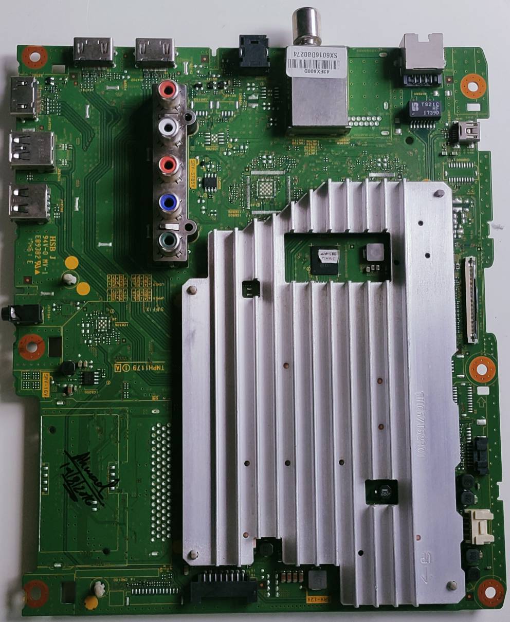 Panasonic TH-43EX600D 4K Android LED TV Motherboard, Main Board, Main PCB image 4