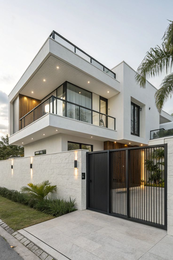 Elegant Villa Exterior Designs – Classic Style Meets Modern Comfort image 4