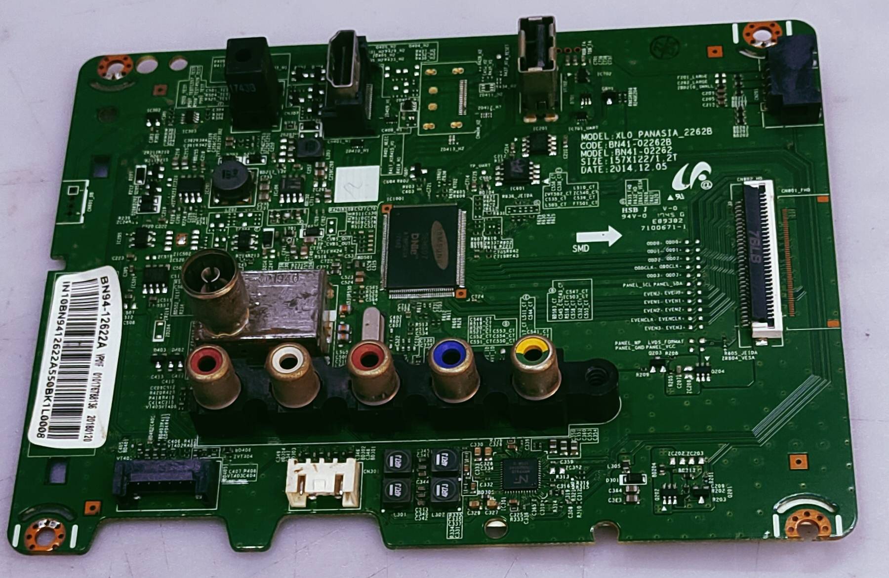 SAMSUNG LED TV MOTHER BOARD MODEL NUMBER UA32FH4003RLXL image 4