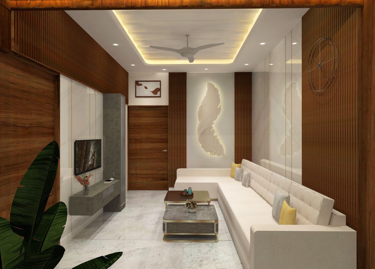 Stylish Living Room Makeover Chennai Interior Design image 4
