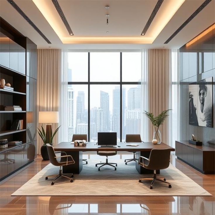 Premium Office Interiors for Executive Spaces image 4
