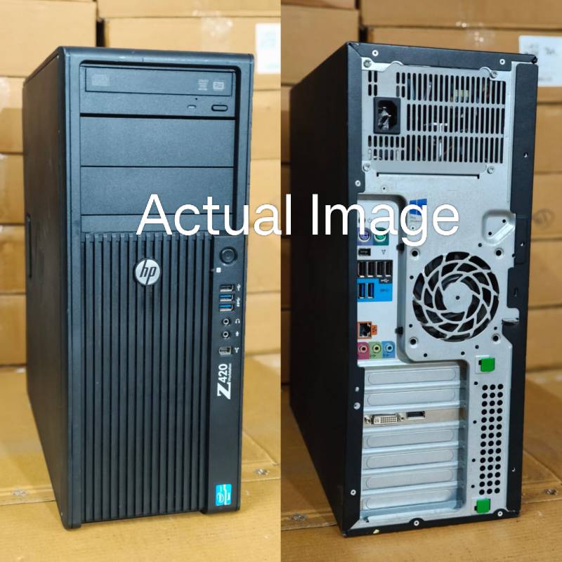 HP Z420 Tower Workstation | Intel Xeon E5-1650 3.2GHz | 32GB DDR3 ECC RAM | 256GB SSD | 2GB GT730 DDR5 Graphics | Liquid Cooled CPU | AutoCAD, Designing, Video Editing, 1 Year Warranty (Renewed) image 6