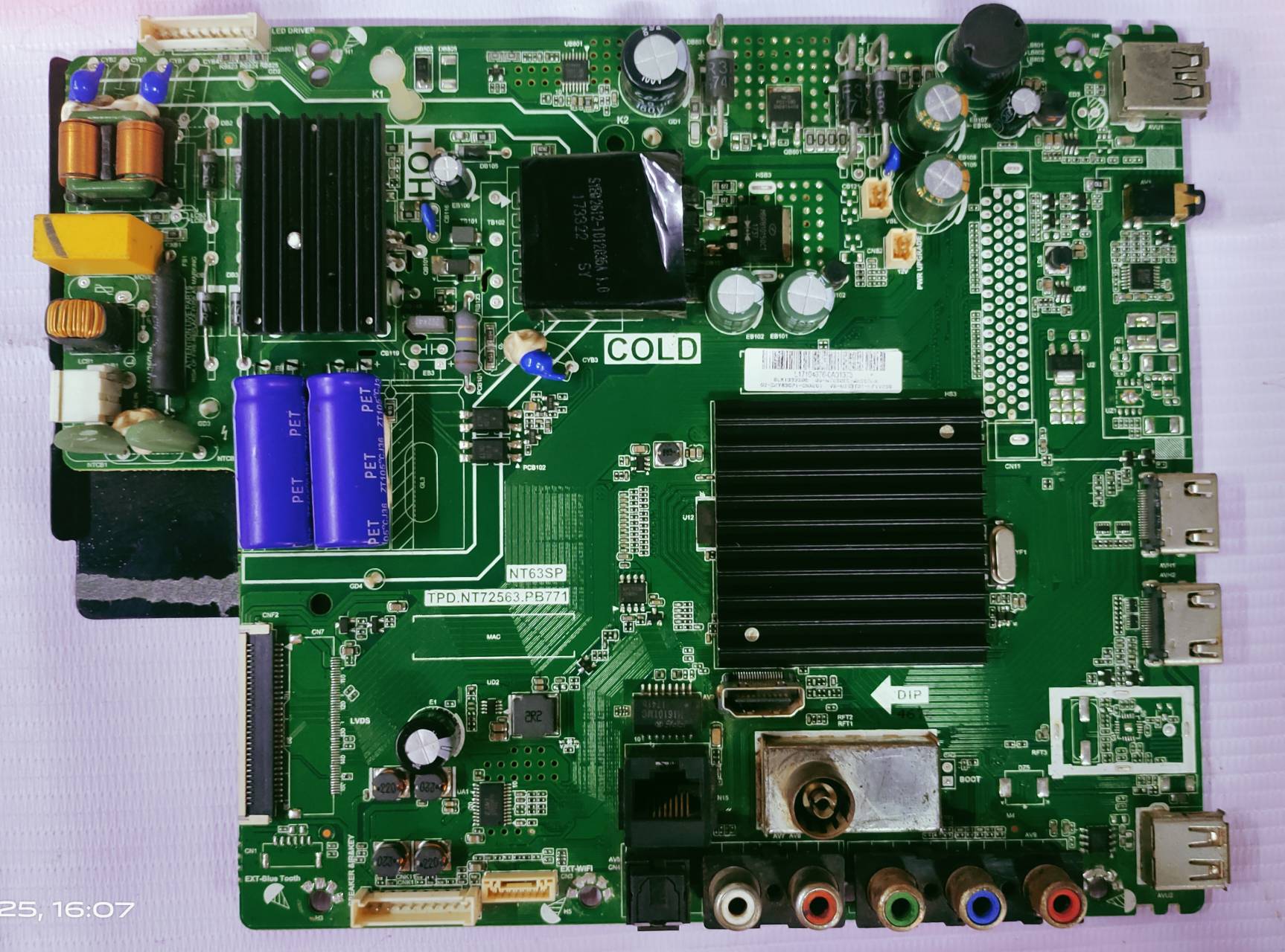 TCL/ IFFALCON 32S625 Android Main Board, Mother Board #wb23 image 5