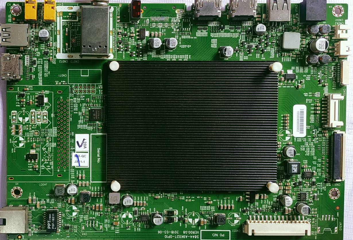 VU 4K Android Main Board, Mother Board, #wb25 image 2