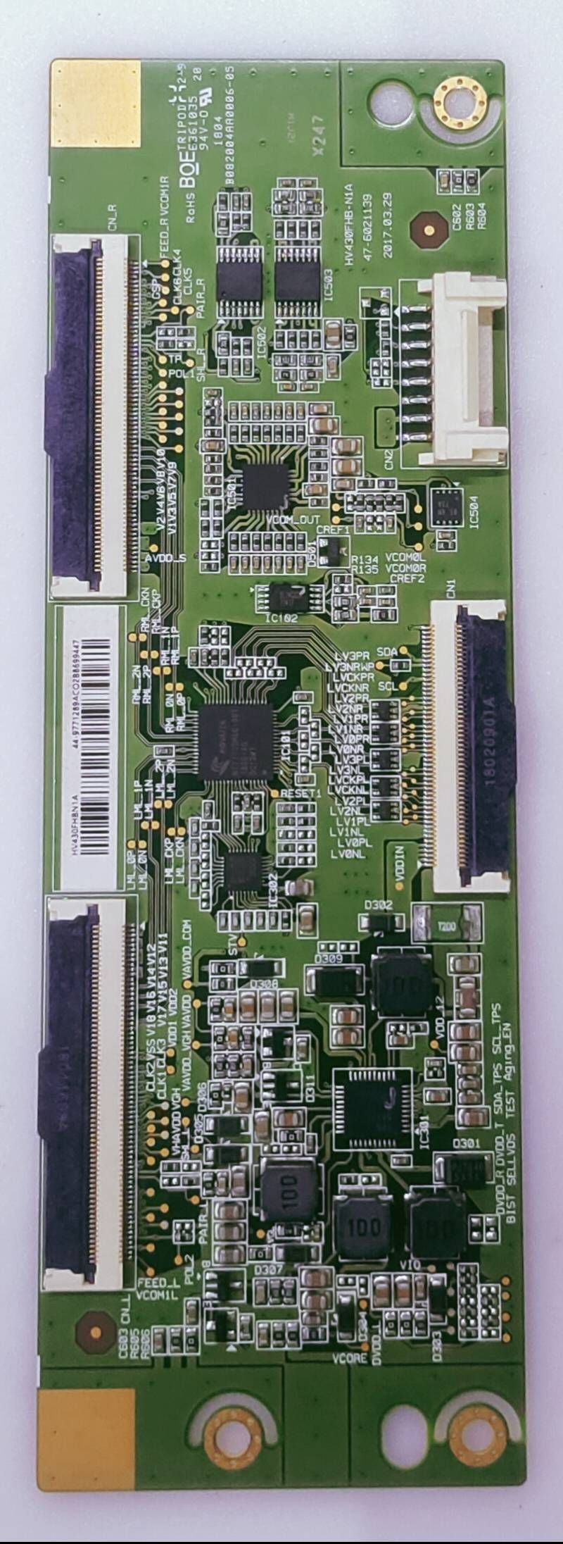 Samsung - UA43N5370AUXXL T-con Board Part No. HV430FHBN1A  44-9771289C028699447 image 2