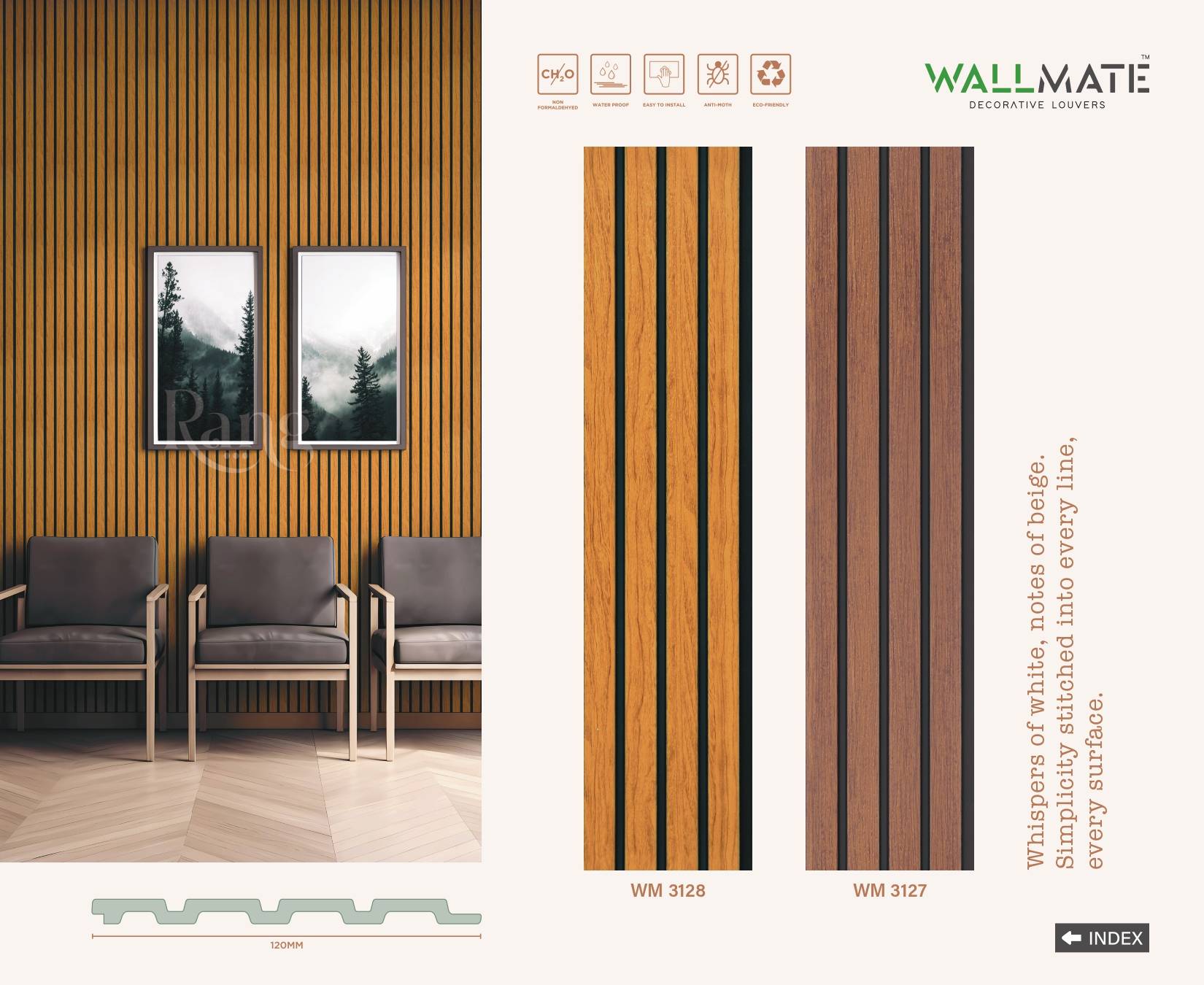 Rang Charcoal Louvers image 5