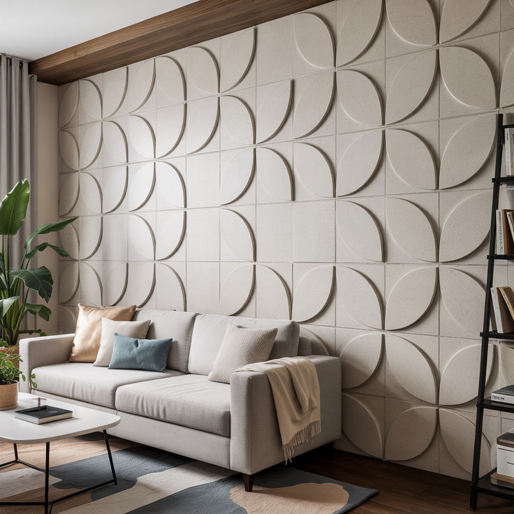 Modern 3D Axora Wall Panels for Stylish Homes image 5