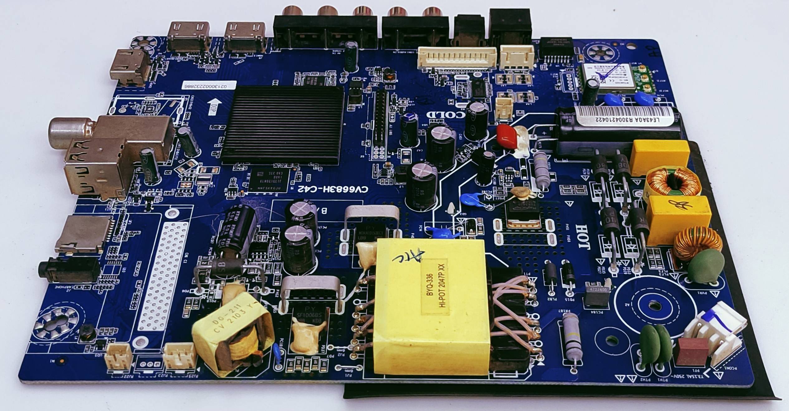 HAIER LE43K6600 LED TV MOTHER BOARD  image 2