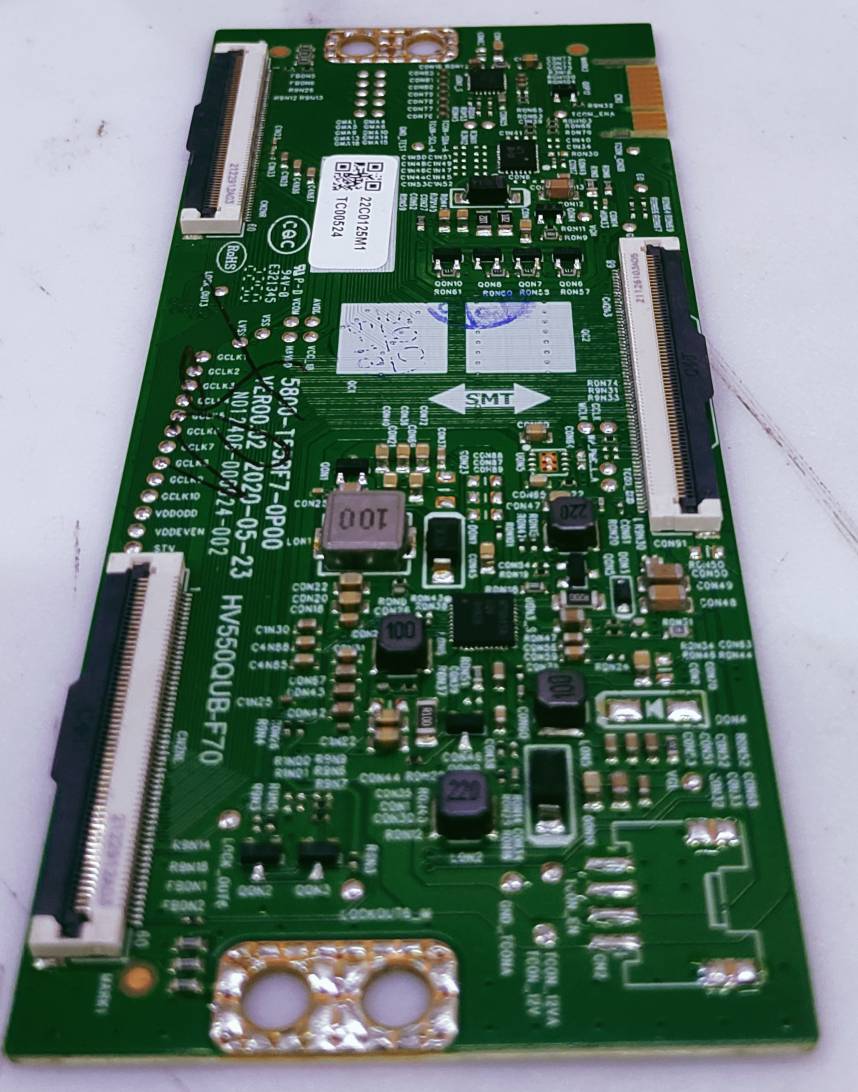 BOE 55" 4k LED TV TCON PART NUMBER HV550QUB-F70 image 3