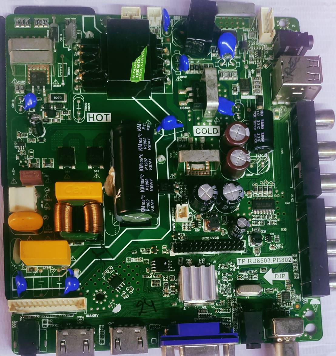 UNIVERSAL LED Tp.RD8503.PB802 Main Board #wb32 image 2