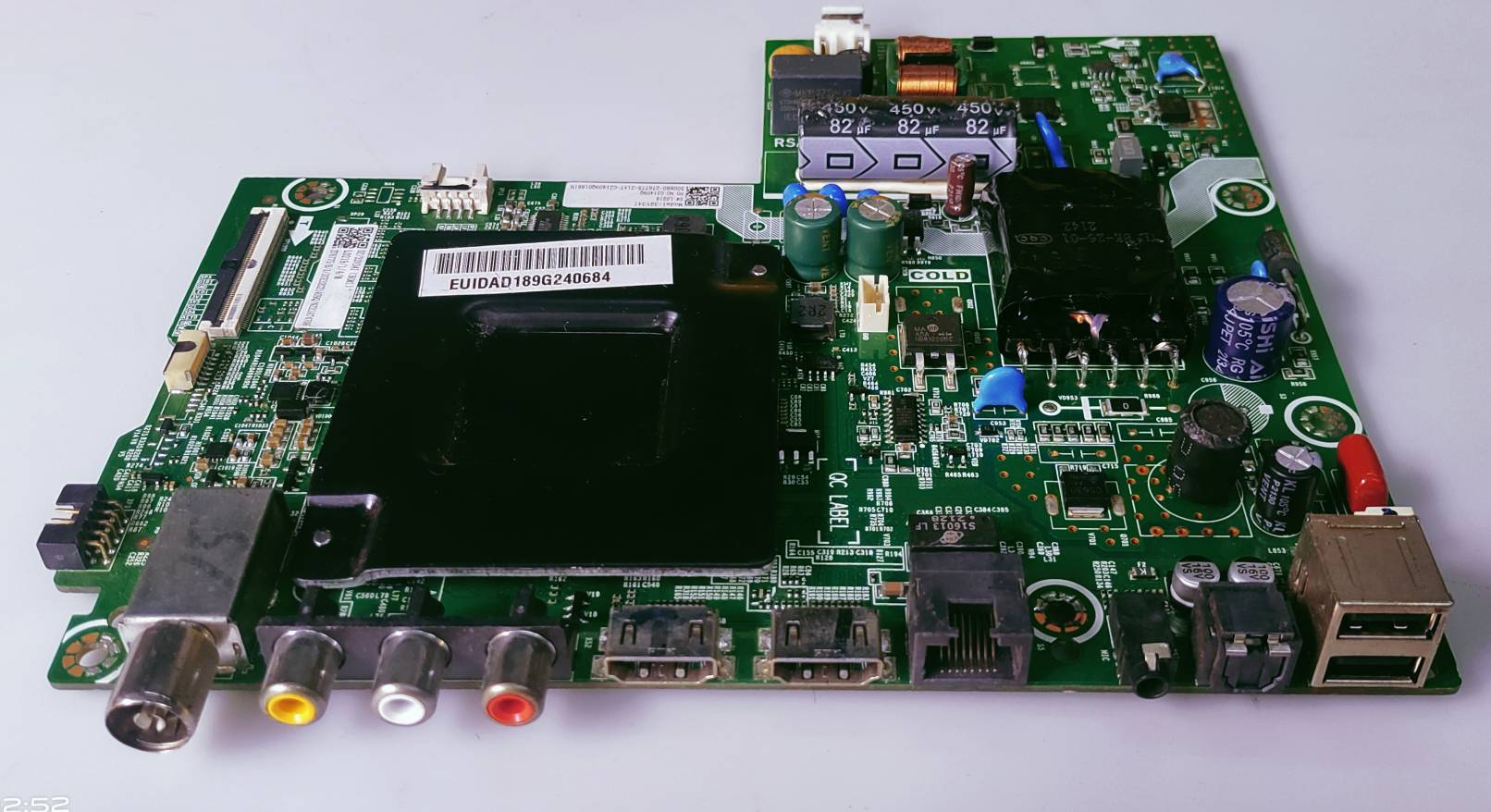 HISENSE 32V43T LED TV ANDROID MOTHER BOARD  image 5