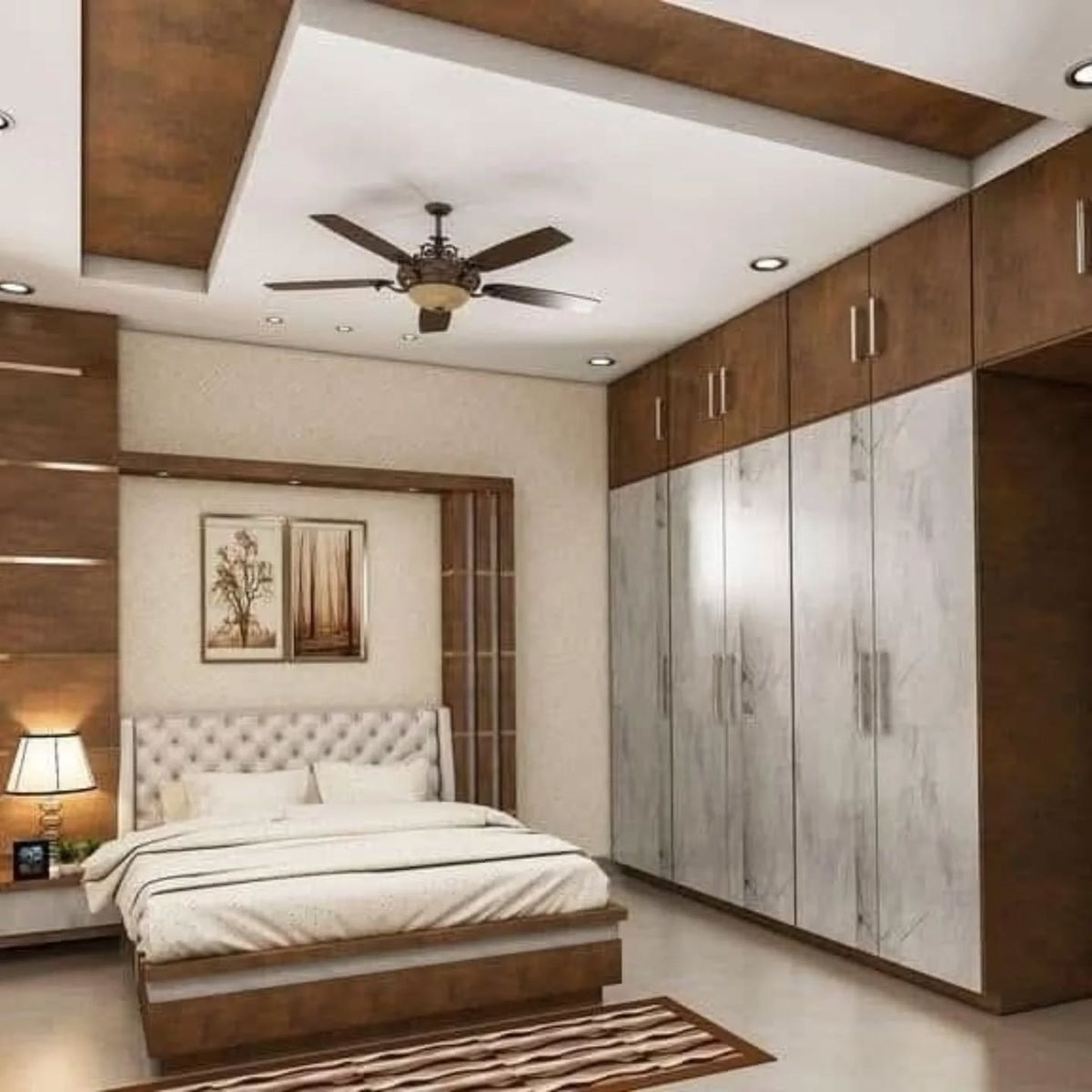 Elegant Bedroom Interior Design in Chennai for Luxury Homes image 2