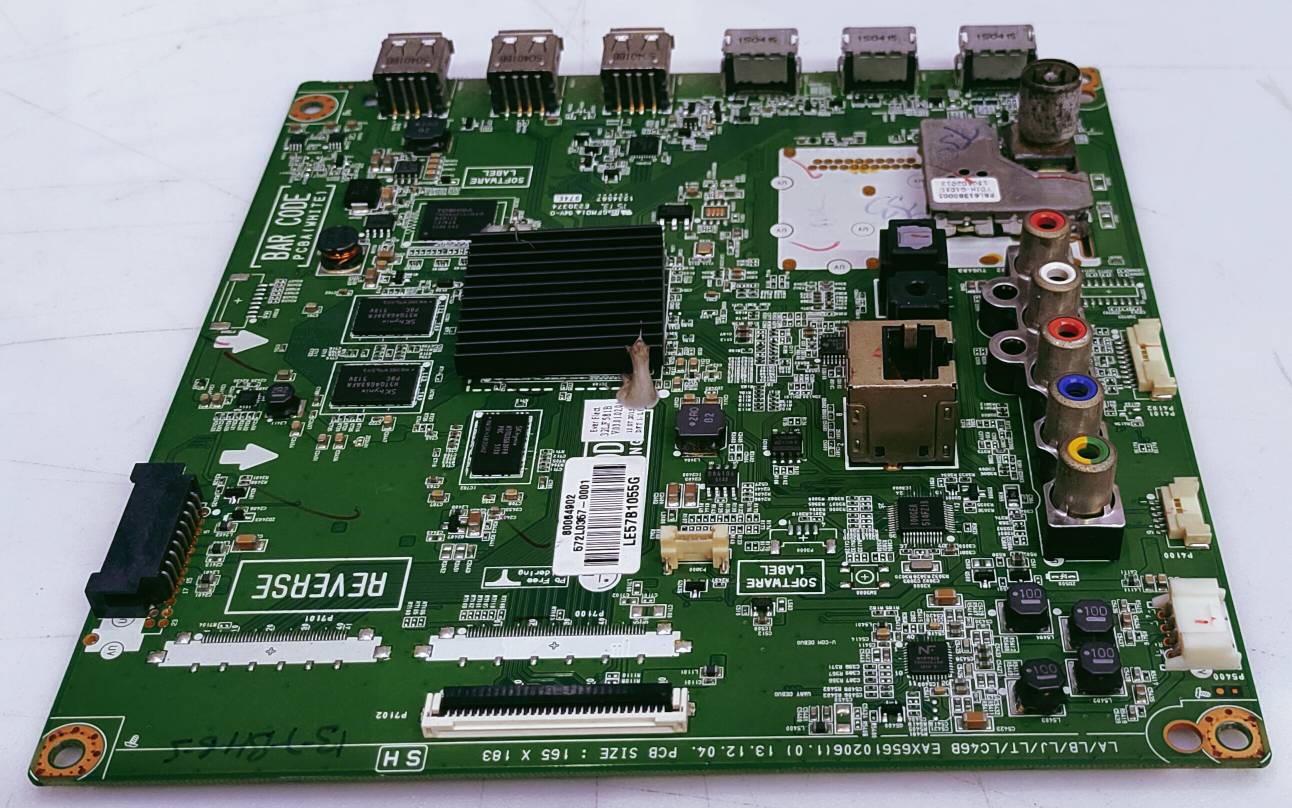 LG 32LF581B LED TV MOTHER BOARD PART NUMBER 80064902 572L0357-0001 LE57B1055G  image 5