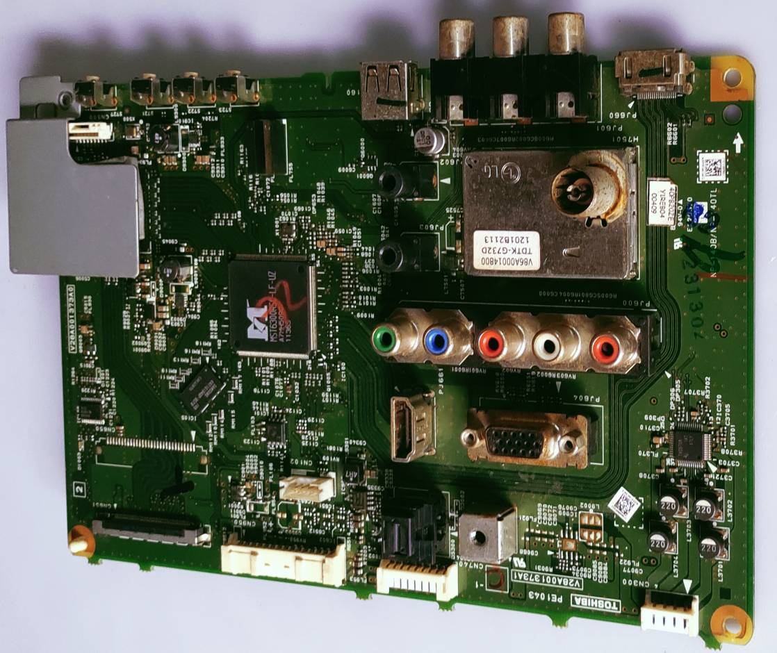 TOSHIBA Android Led Tv 40PB20ZE Mother Board, TOSHIBA Android Led Tv 40PB20ZE Main Board, TOSHIBA Android Led Tv 40PB20ZE Main PCB Board,  image 5