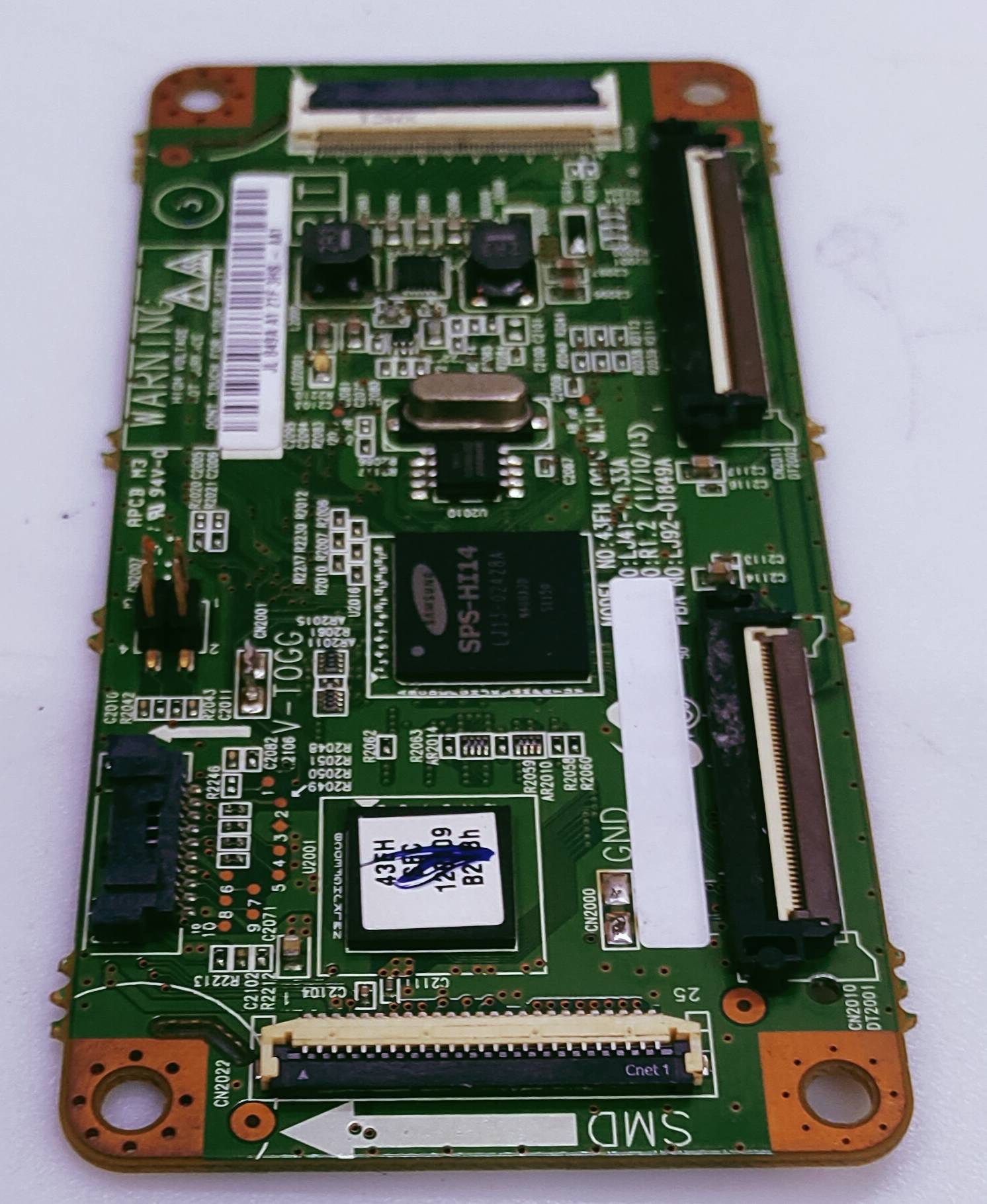 Samsung Plazma PS43E5701R Logic Board Part No. JL 849A A1 21F 3HS- AA1  image 3