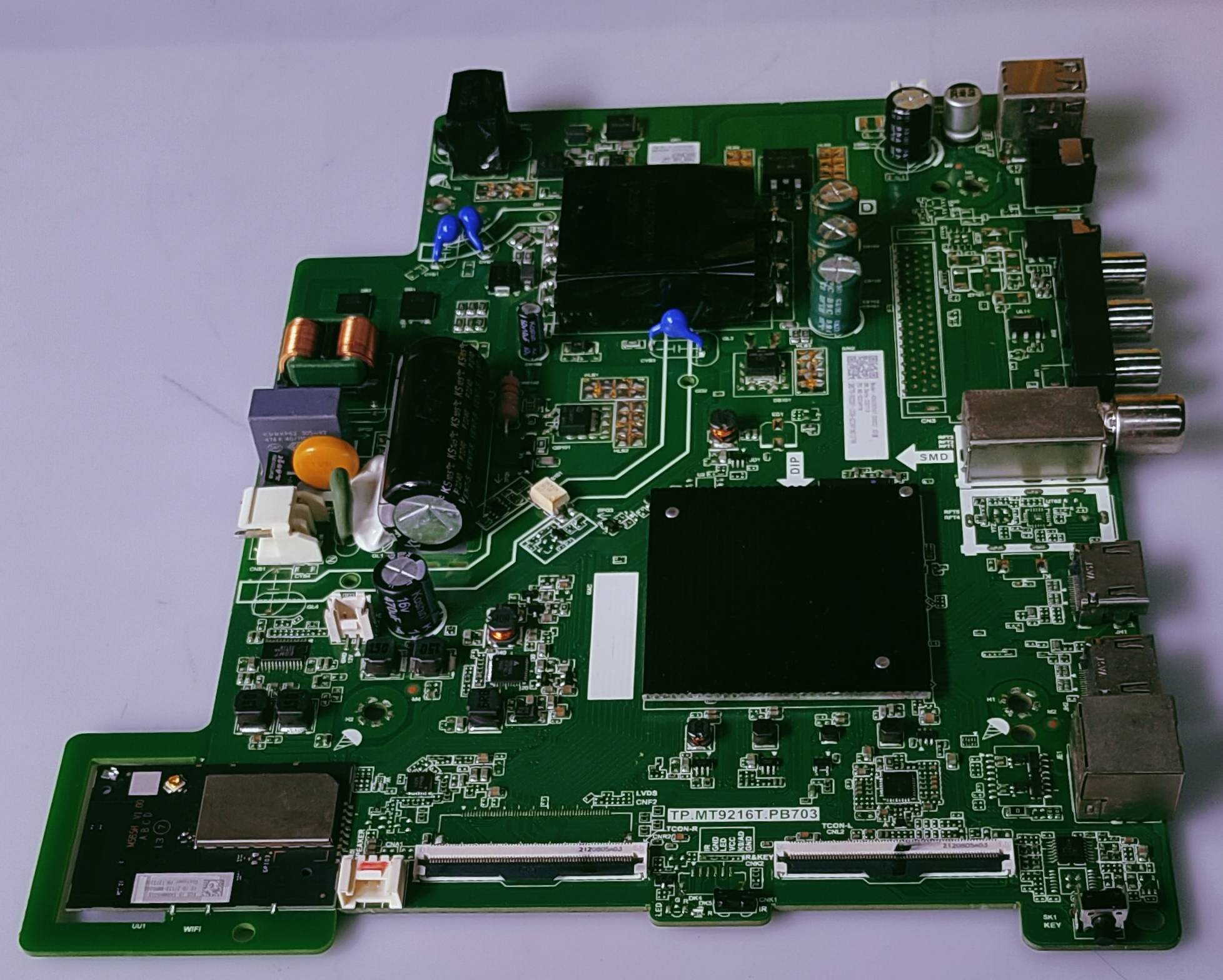 HISENSE 43A33EXAT LED TV ANDROID MOTHER BOARD PART NUMBER TP.MT9216T.PB703 image 2