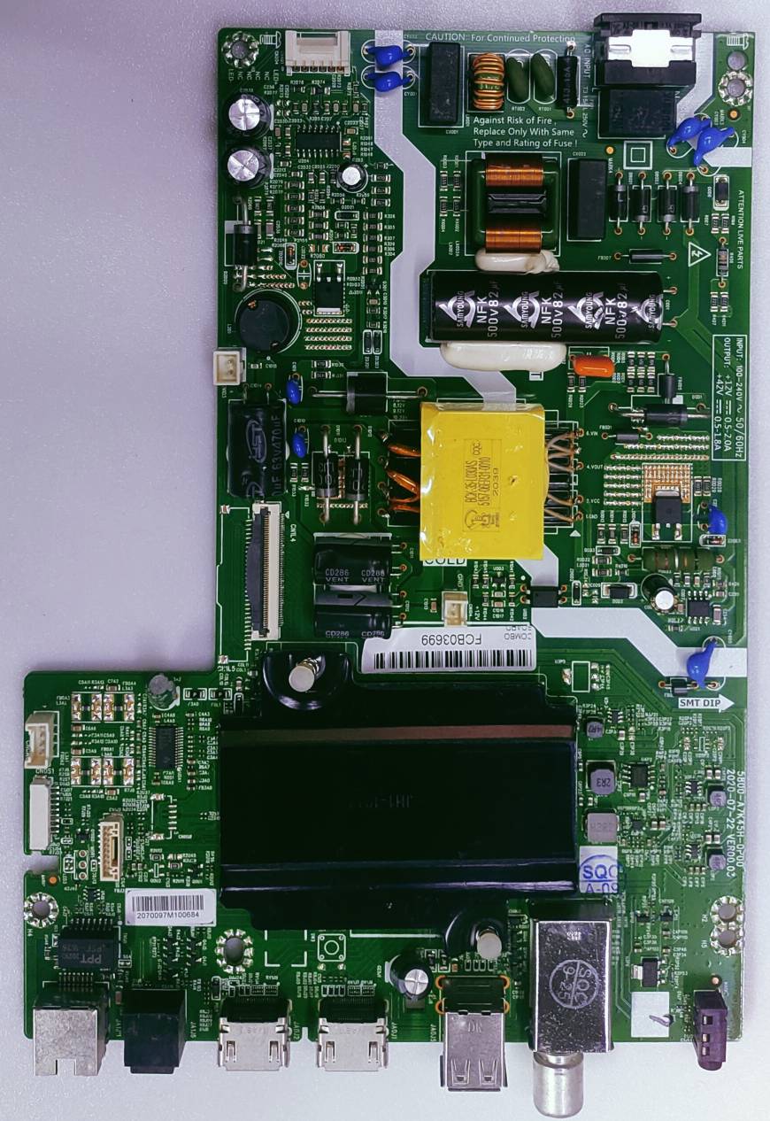 MOTOROLA 40SAFHDME LED TV MOTHER BOARD  image 2