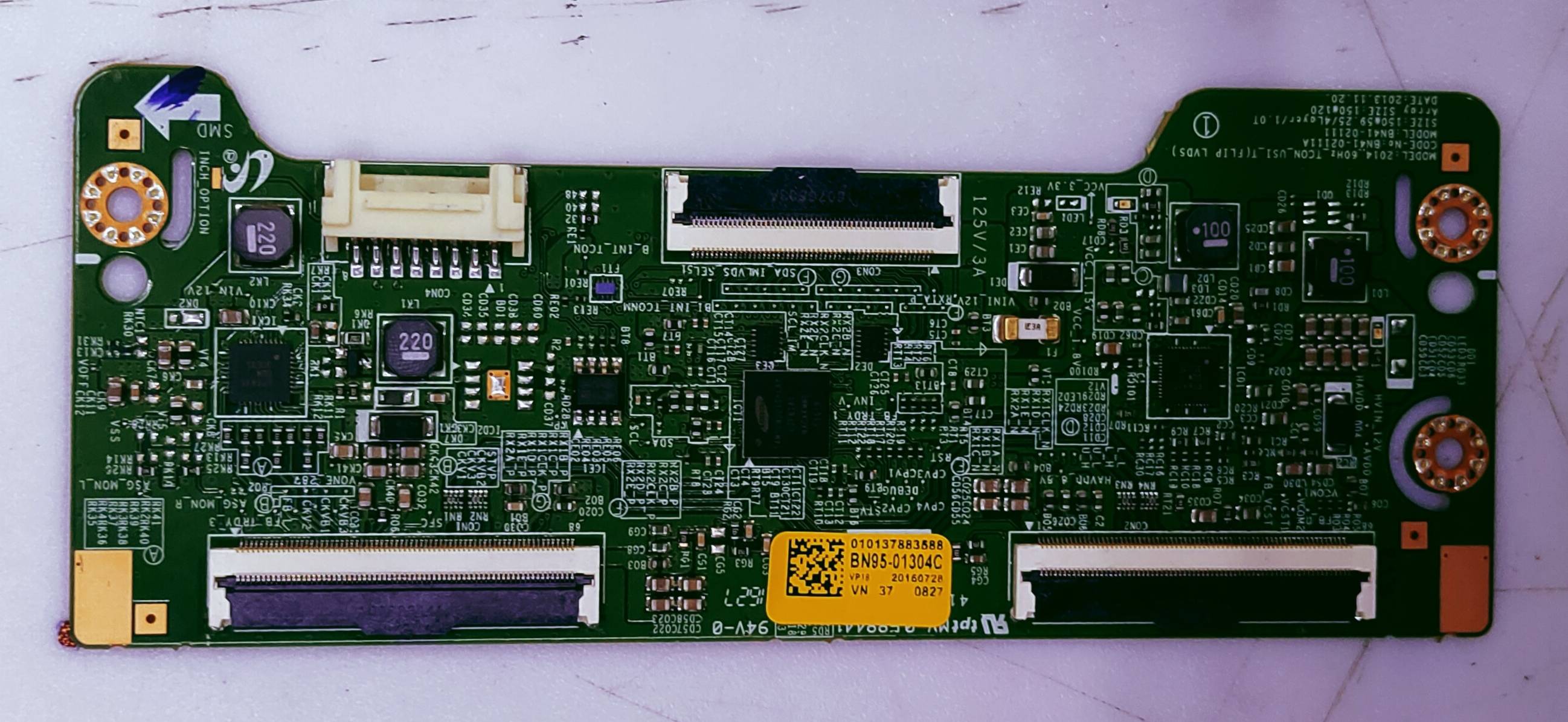 Samsung UM32K5570AU T-con Part No.BN95-01304C image 3