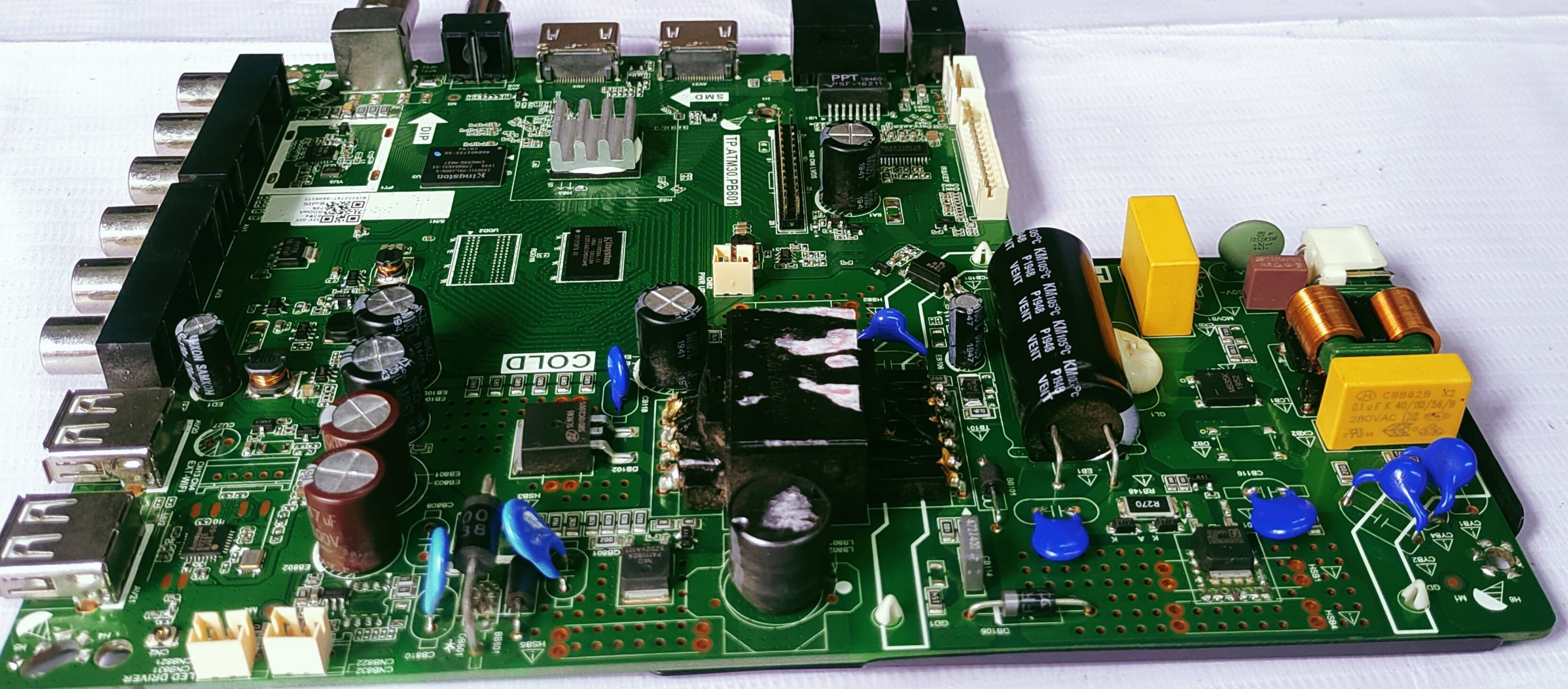 UNIVERSAL LED 40 INCH TP.ATM30.PB801 Mother Board #wb 36  image 2