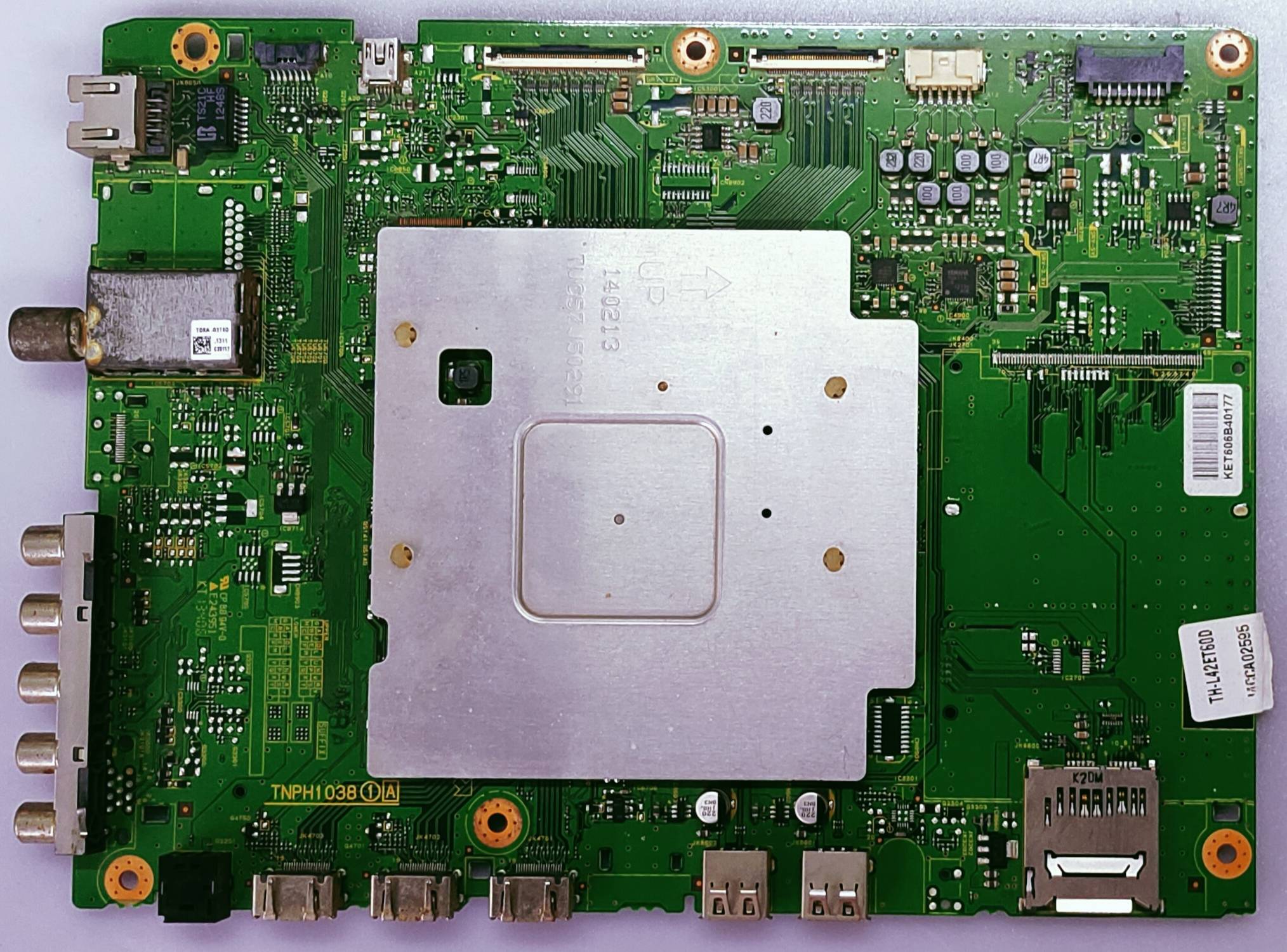 PANASONIC 4K LED TV ANDROID MOTHER BOARD MODEL NUMBER TH-L42ET60D image 2