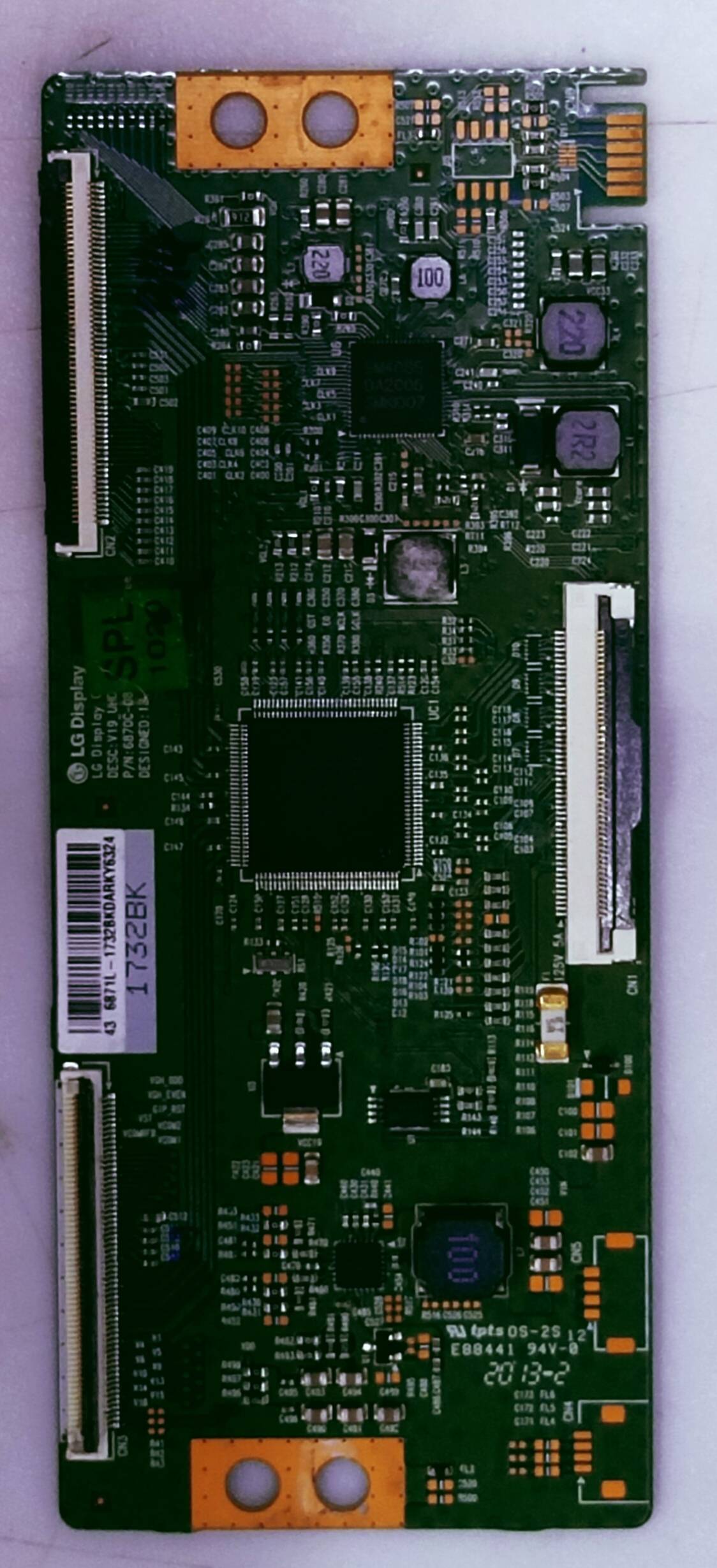 LG 43 6871L-1732BKDARKY6324, 4k T-con P/N.6870C-0805A image 6
