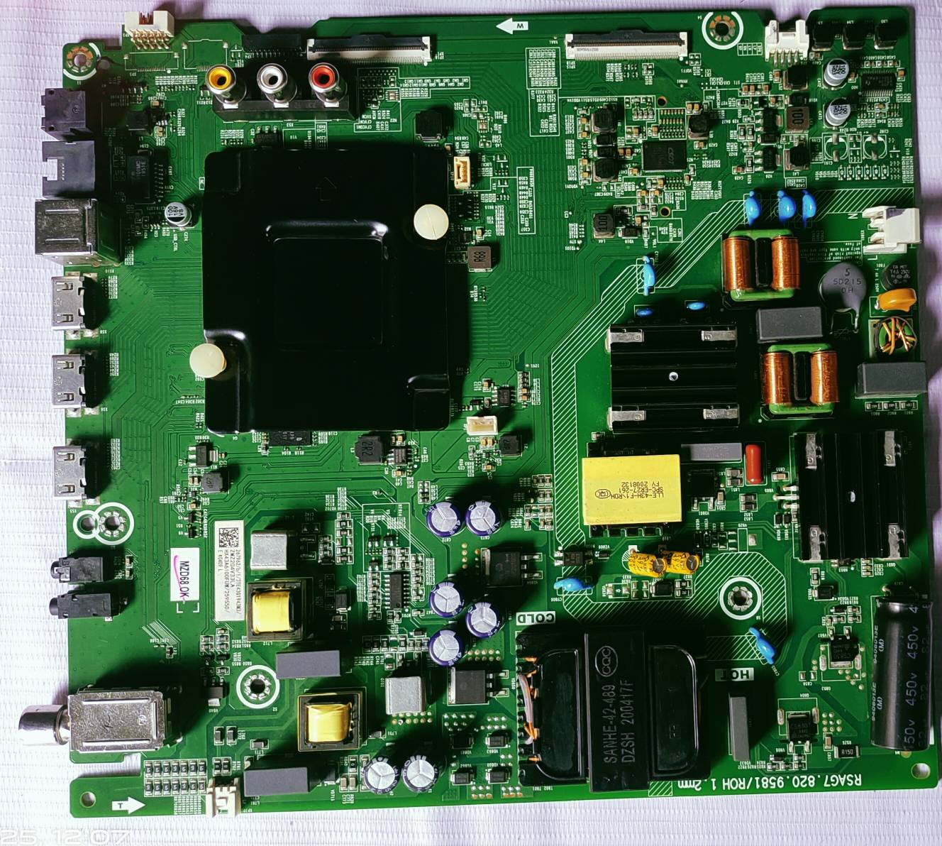 VU 43UT Android Main Board, Mother Board, Combo Board #wb24 image 2