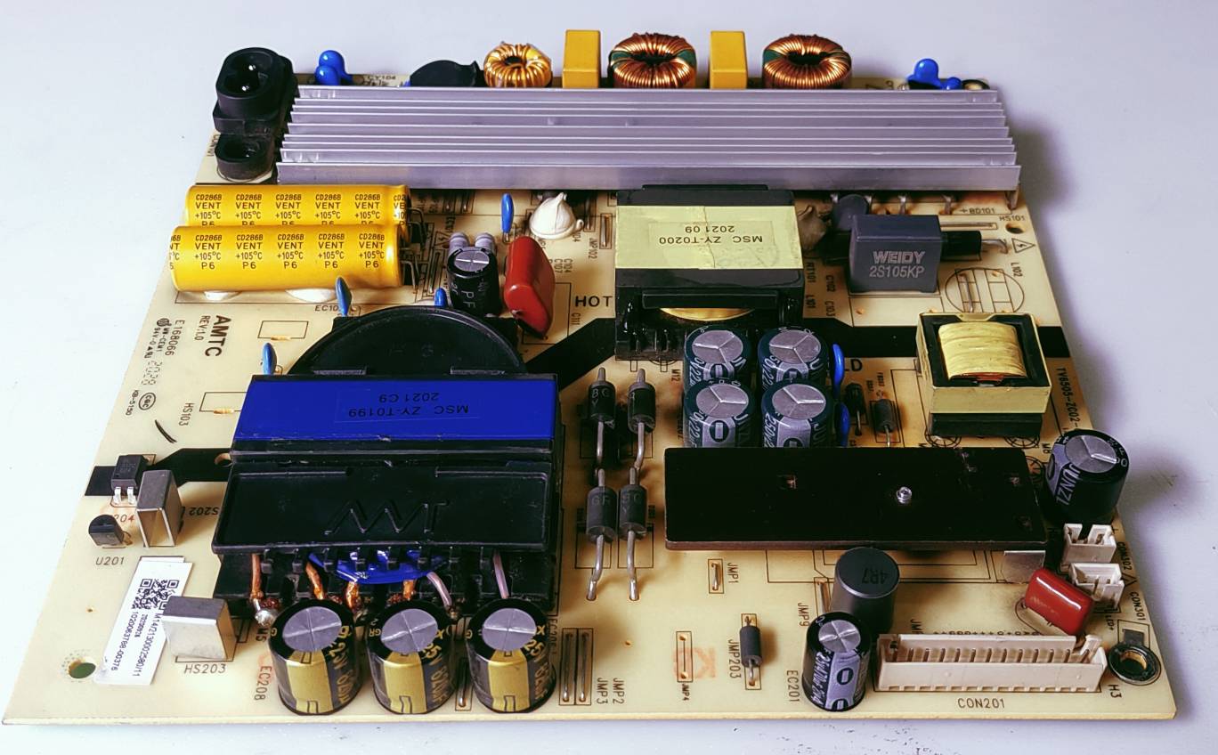 HAIER LE65K6600HQGA 4K LED TV POWER SUPPLY BOARD  image 2
