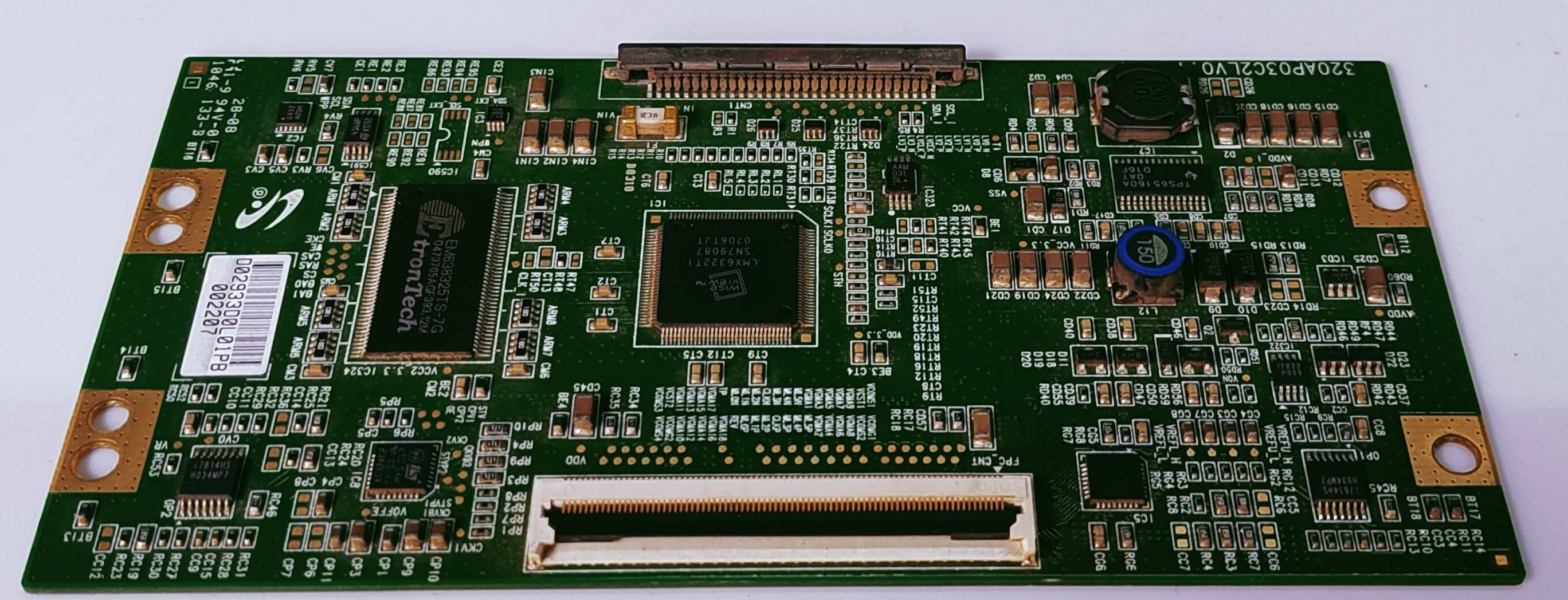 ONIDA LCO32LXMSHLOOL LED TV FHD TCON PART NUMBER 320AP03C2LV0.1 image 3