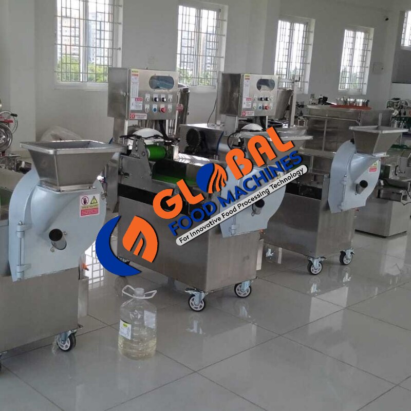Multipurpose conveyor belt vegetable cutting machine 1000 image 2