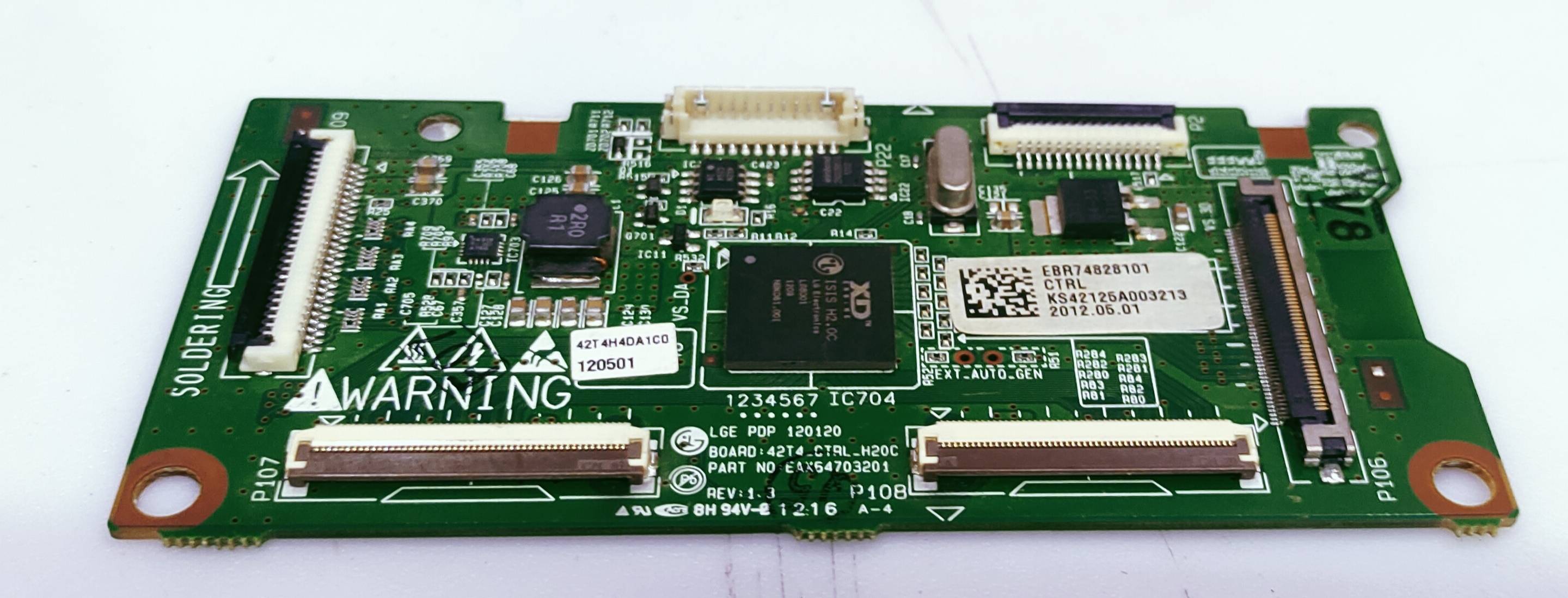 LG Plazma 42PA4520 Logic Barod Part No. EBR 74828101 Ctrl image 5