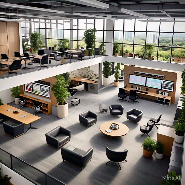 Elegant Aluminium Partition Panels for Modern Offices image 5