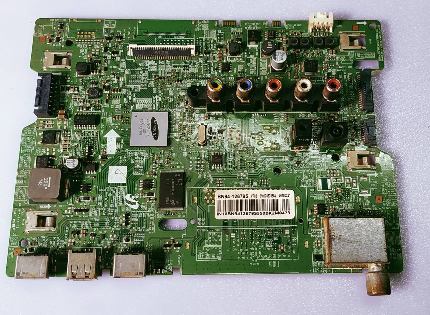 SAMSUNG Android Led Tv UA32M4200DRLXL Mother Board,  SAMSUNG Android Led Tv UA32M4200DRLXL Main Board,  SAMSUNG Android Led Tv UA32M4200DRLXL Main PCB Board,  image 3