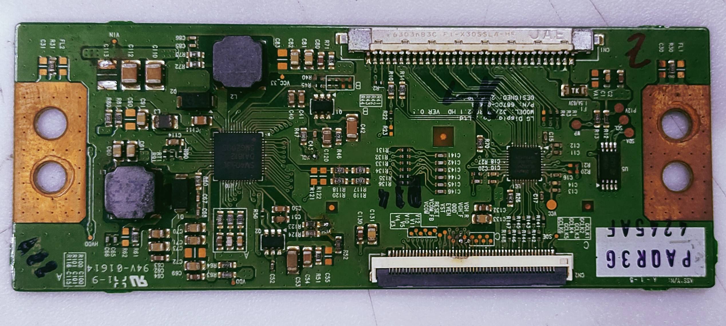 VIDEOCON TVR32HH0ZF2 LED TV FHD TCON PART NO.PA0R3G- 4245AF image 4