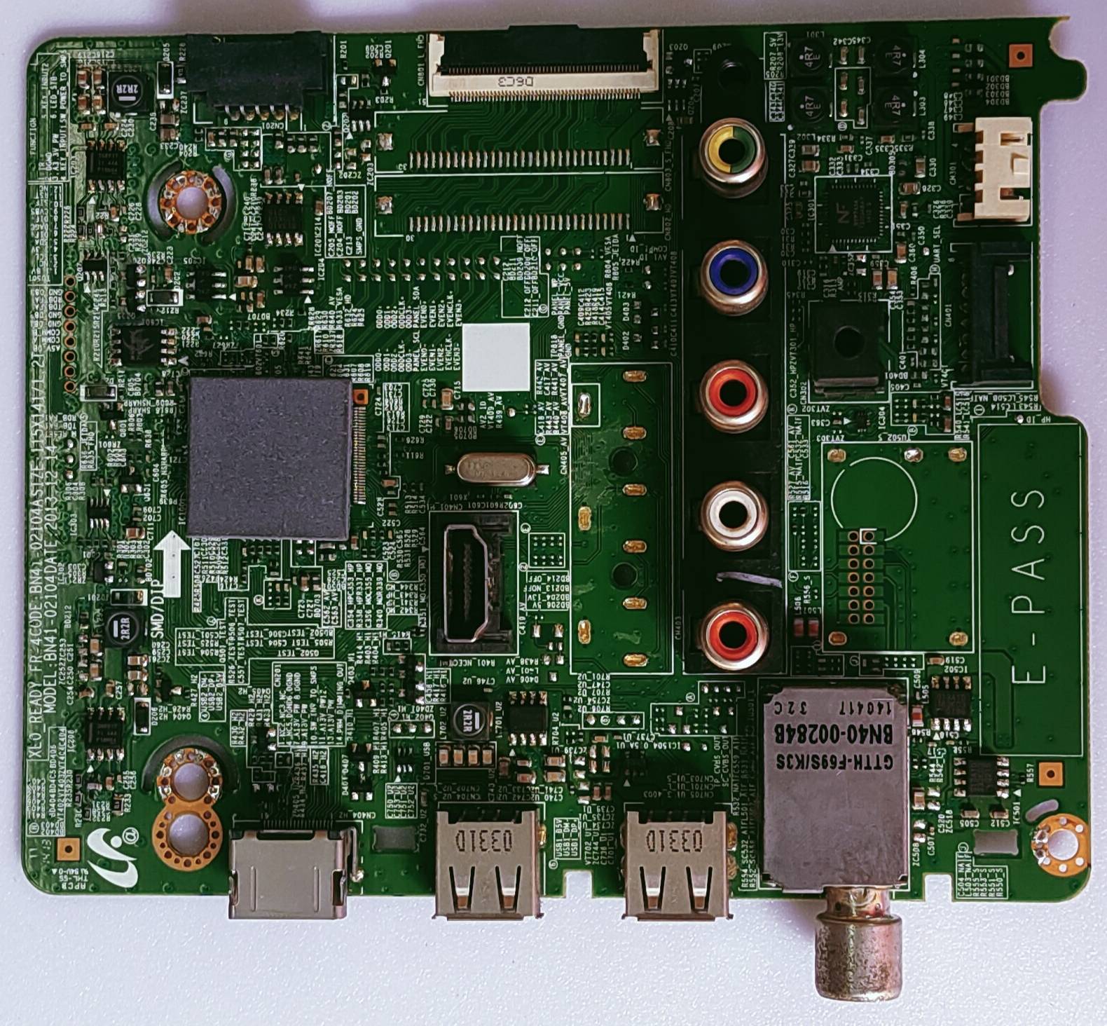 SAMSUNG UA48H5100AR LED TV FHD MOTHER BOARD image 4