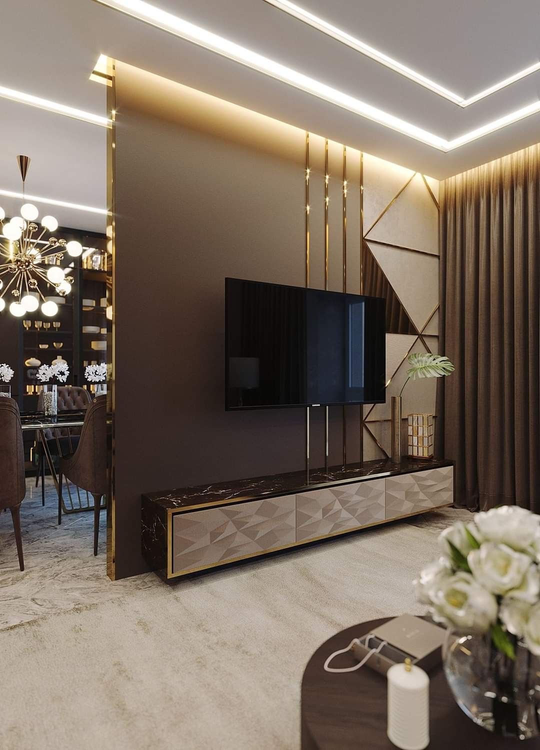 Elegant TV Wall Paneling Solutions in Chennai image 3