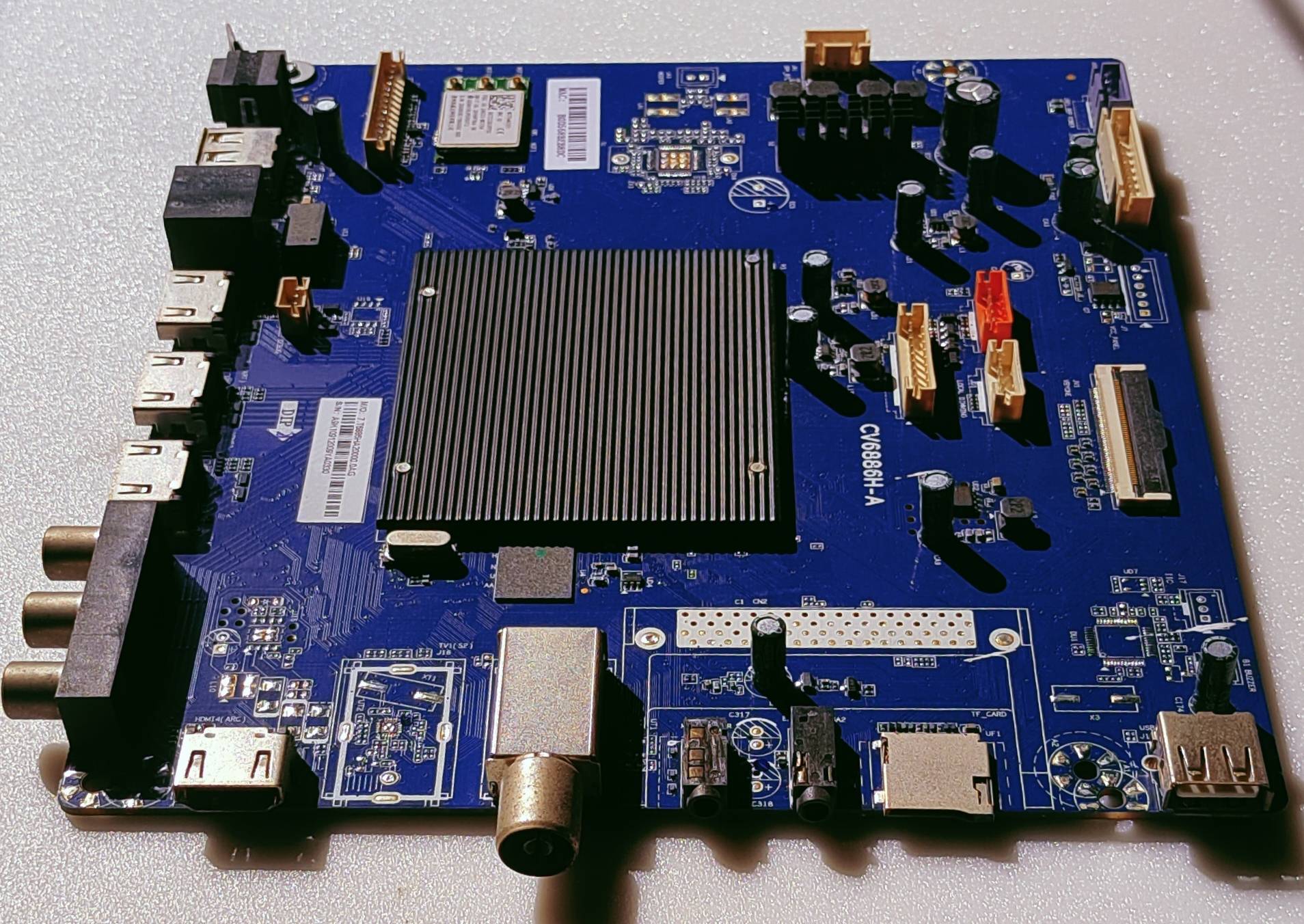 HAIER LE65K6600HQGA 4K LED TV ANDROID MOTHER BOARD image 4
