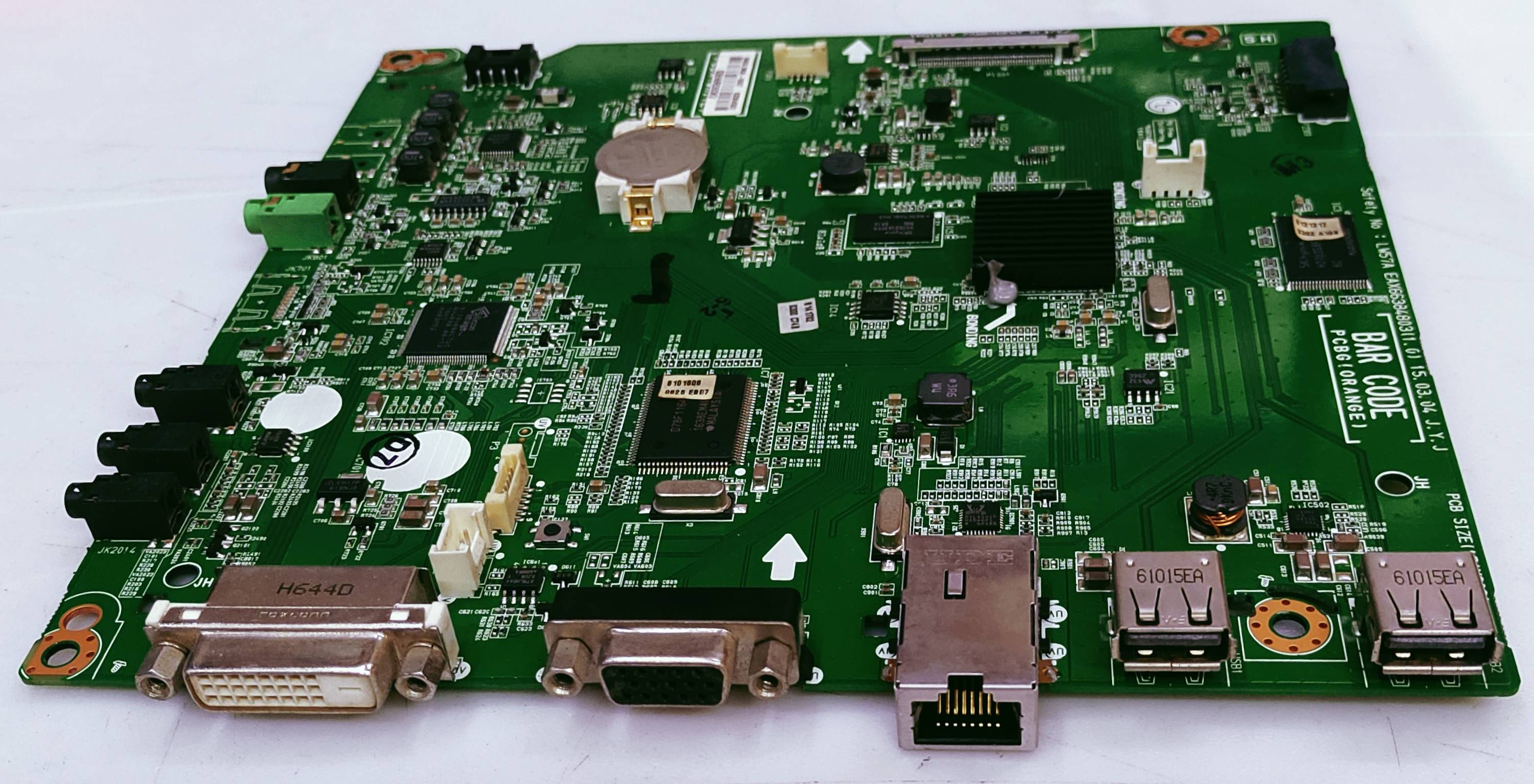 LG 43SE3KB-BE LED TV MOTHER BOARD PART NUMBER 6NSILM0B-0007 63384502 G06NR060KV image 6