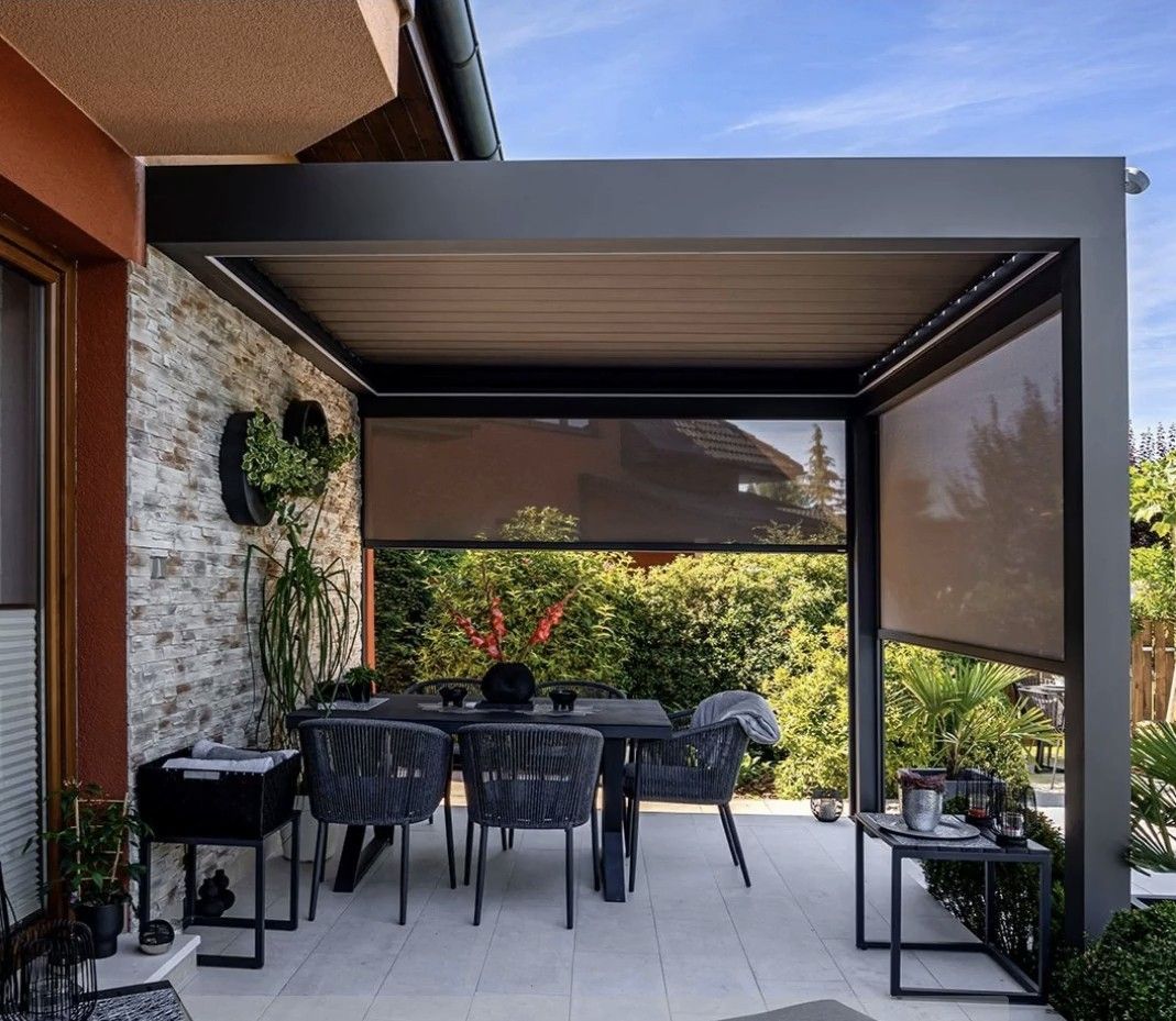 Smart Pergola Systems with Automatic Louvers Chennai image 4