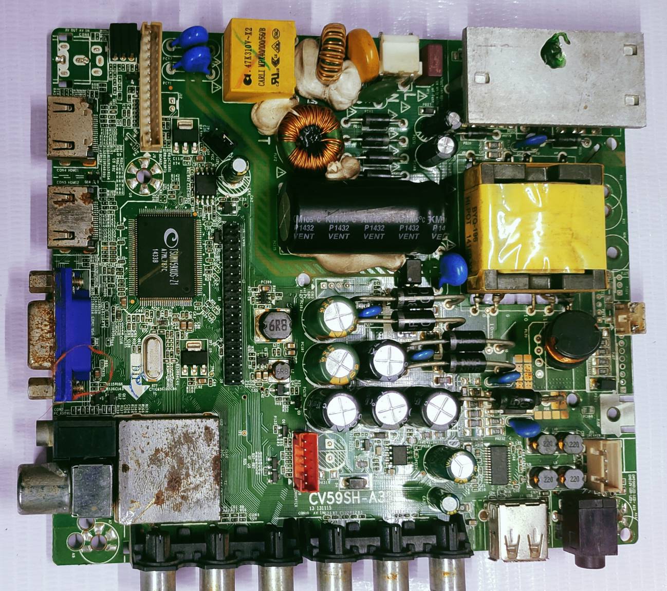 UNIVERSAL LED CV59SH-A32 MAIN BOARD #WB32 image 4