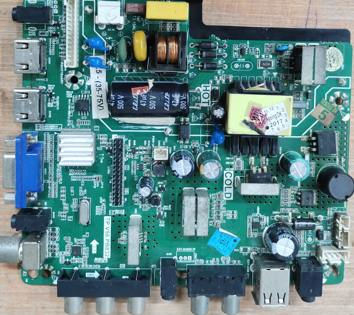 LED Universal TP.V56.PB832 Main Mother Board #wb 32 image 4