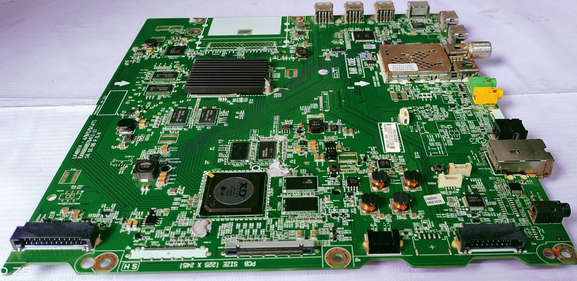LG 4K 42UB820T ANDROID MOTHER BOARD, LED BOARD, MAIN BOARD, #wb38 image 4