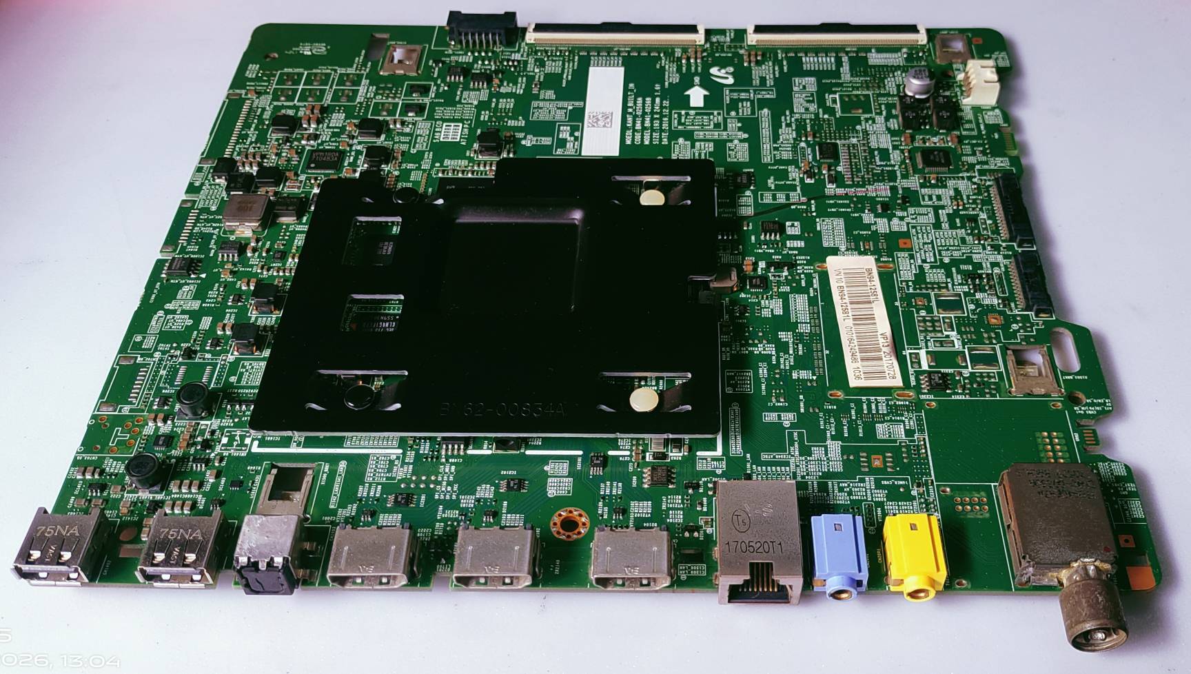 SAMSUNG UA49MU6303KXXM 4K LED TV ANDROID MOTHER BOARD PART NUMBER  BN94-12581L image 4