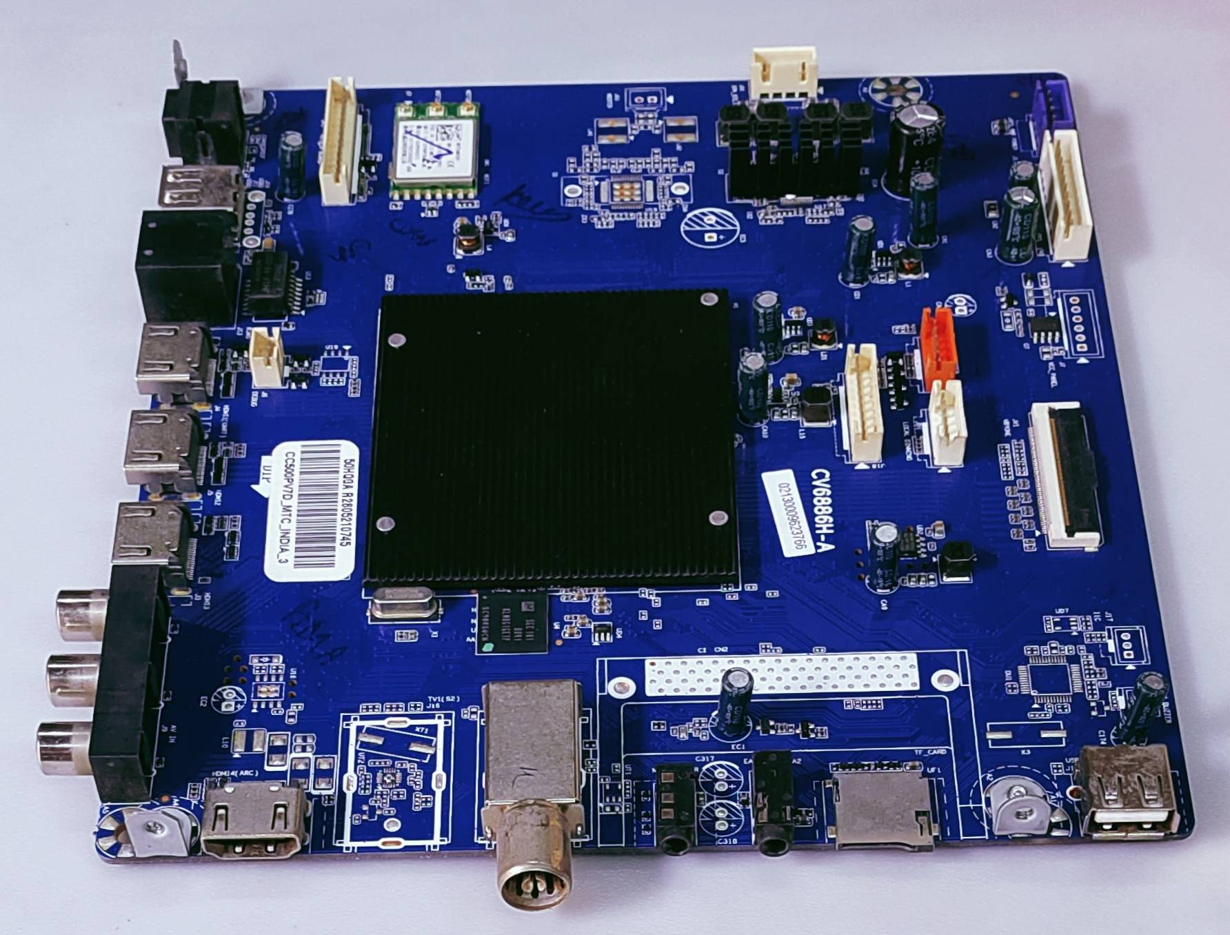 HAIER LE50K6600HQGA 4K LED TV ANDROID MOTHER BOARD  image 3
