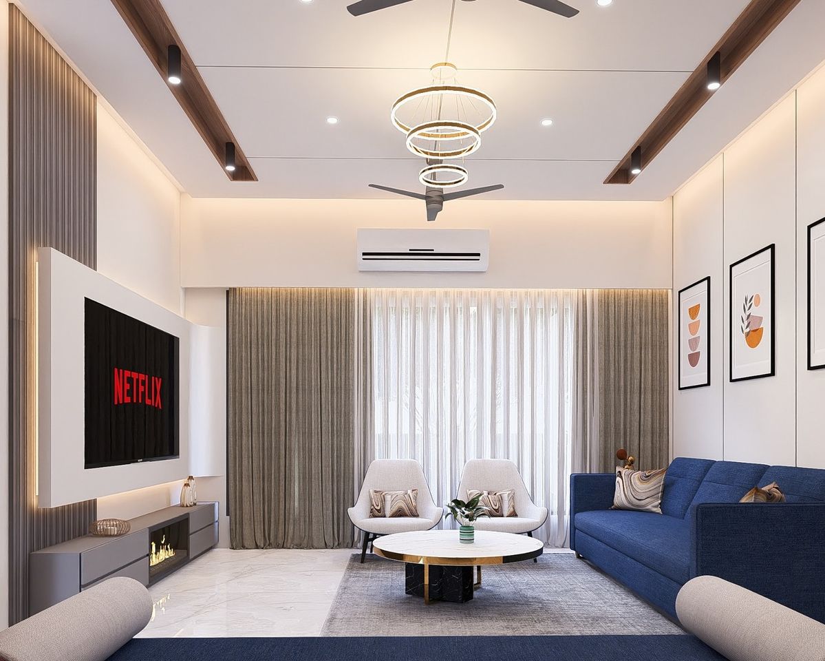 Small Living Room Interior Design Chennai Solutions image 5