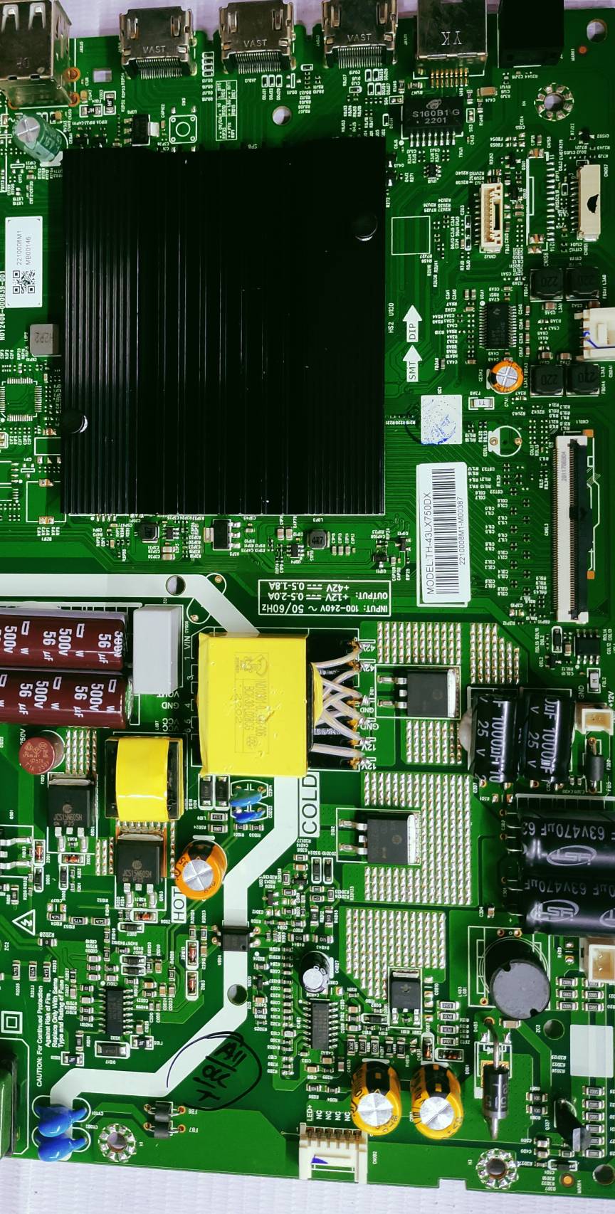 New PANASONIC 4k TH-43JX750DX ANDROID MOTHER BOARD image 5